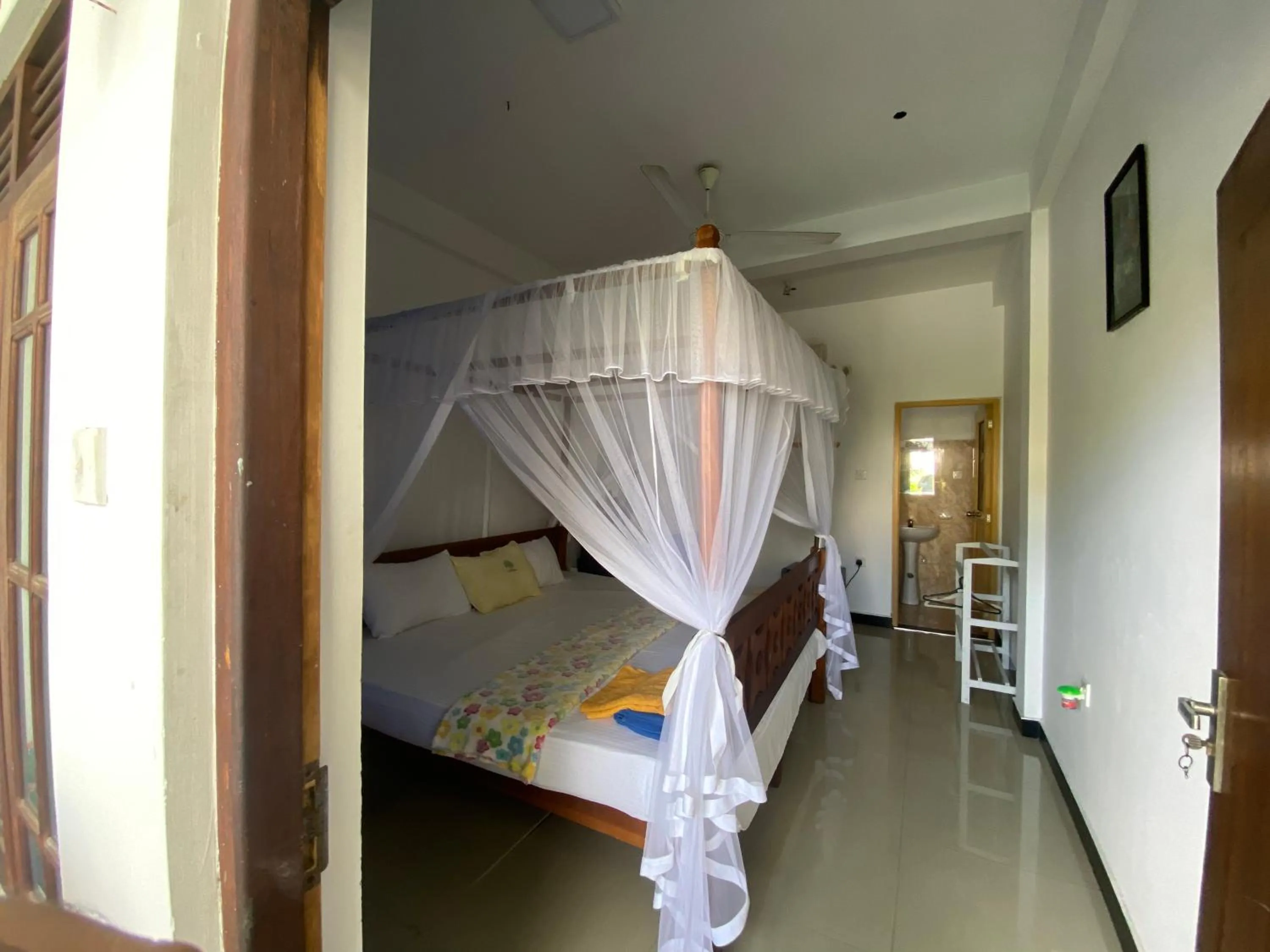 Bed in Liyanage Resort
