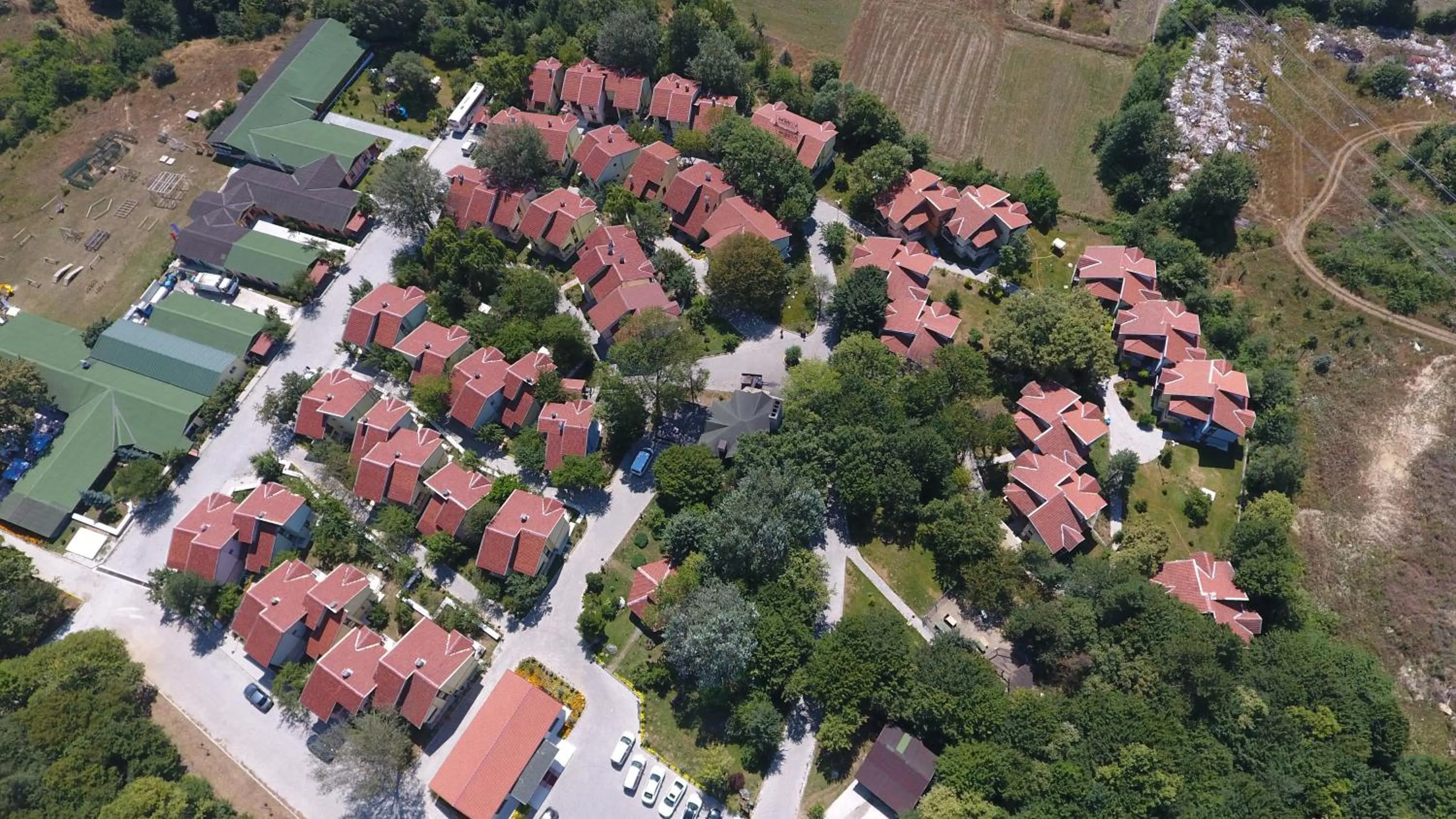 Bird's eye view in VONRESORT Abant