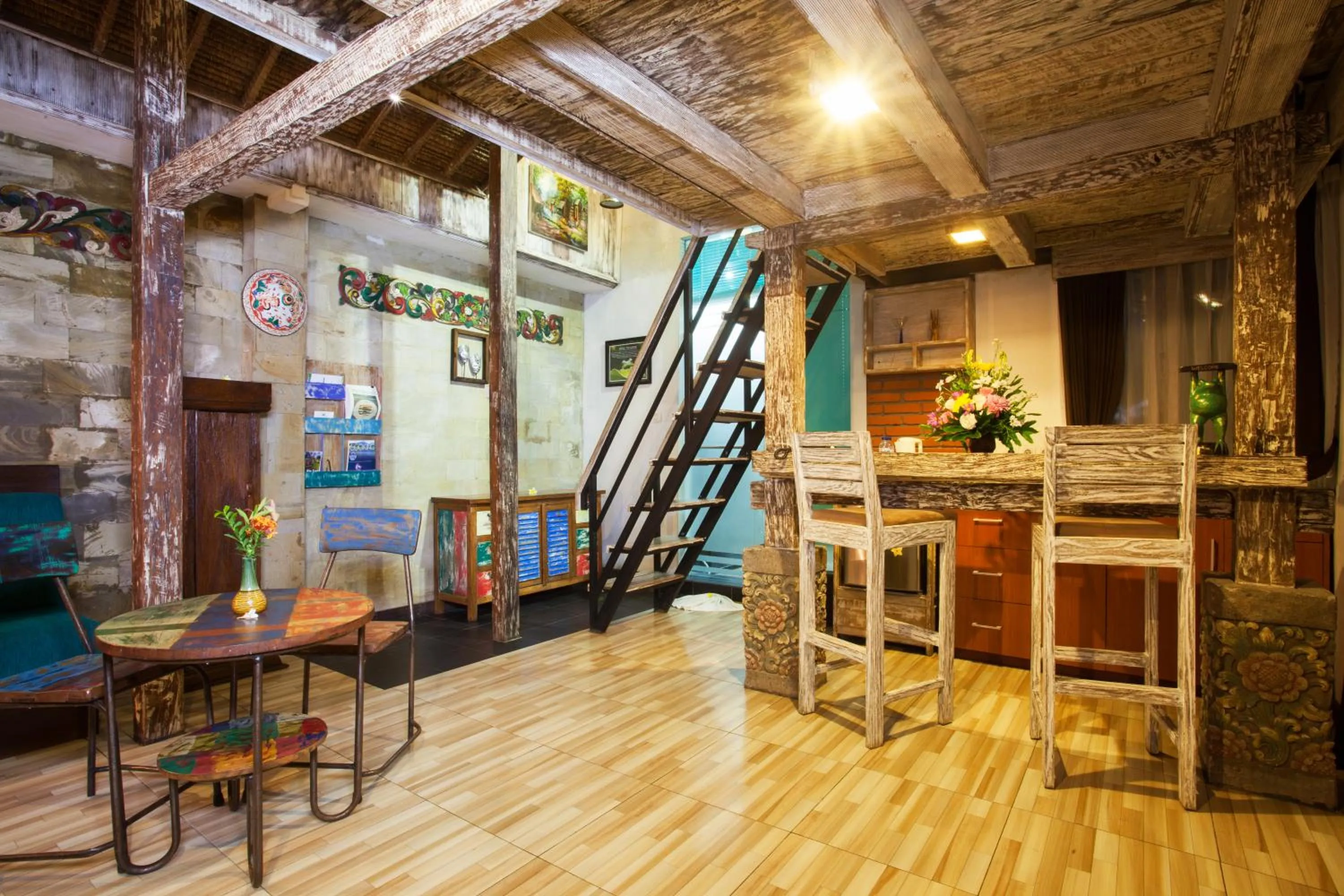 Living room in KTS Balinese Villas