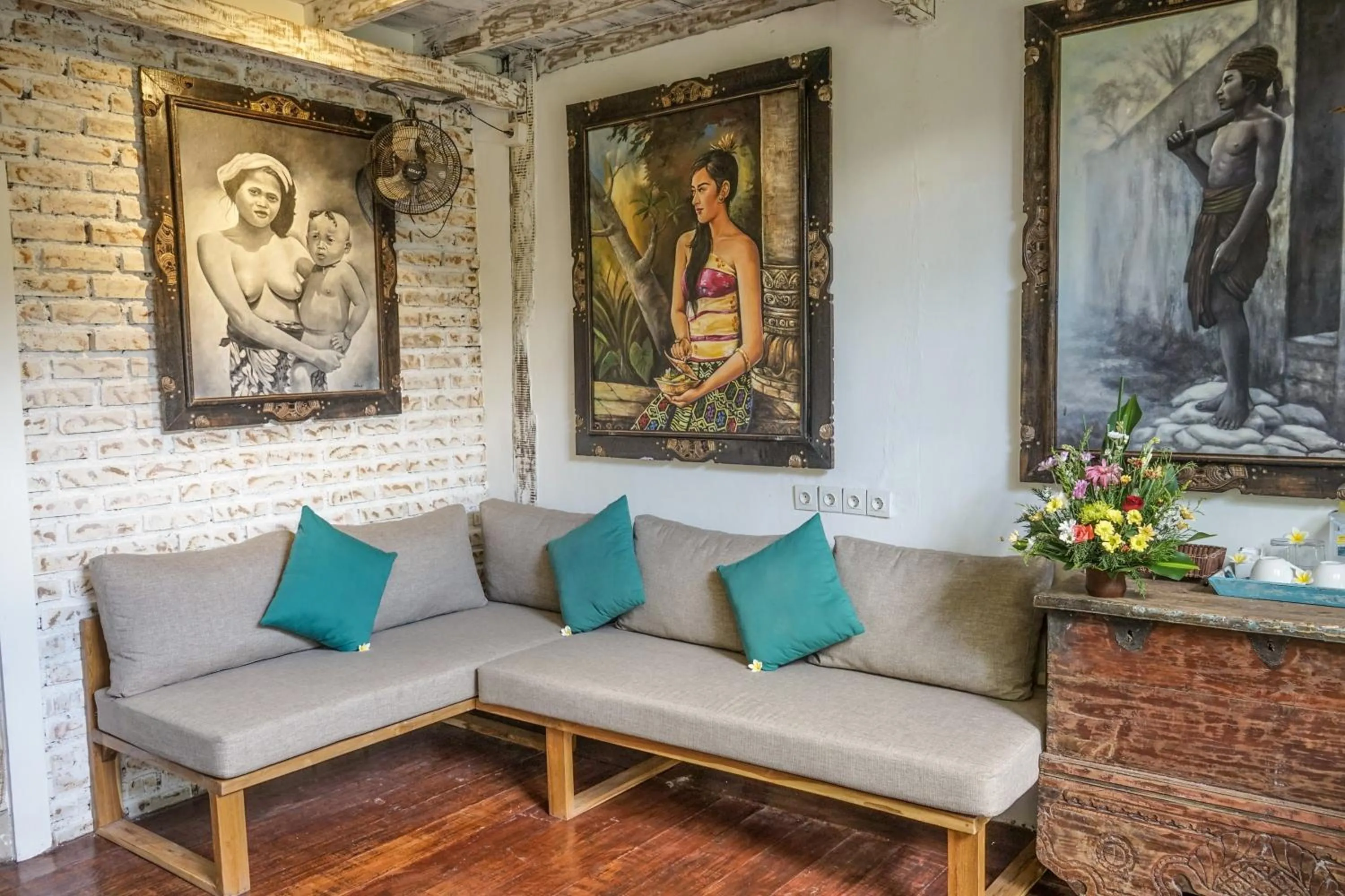 Living room in KTS Balinese Villas