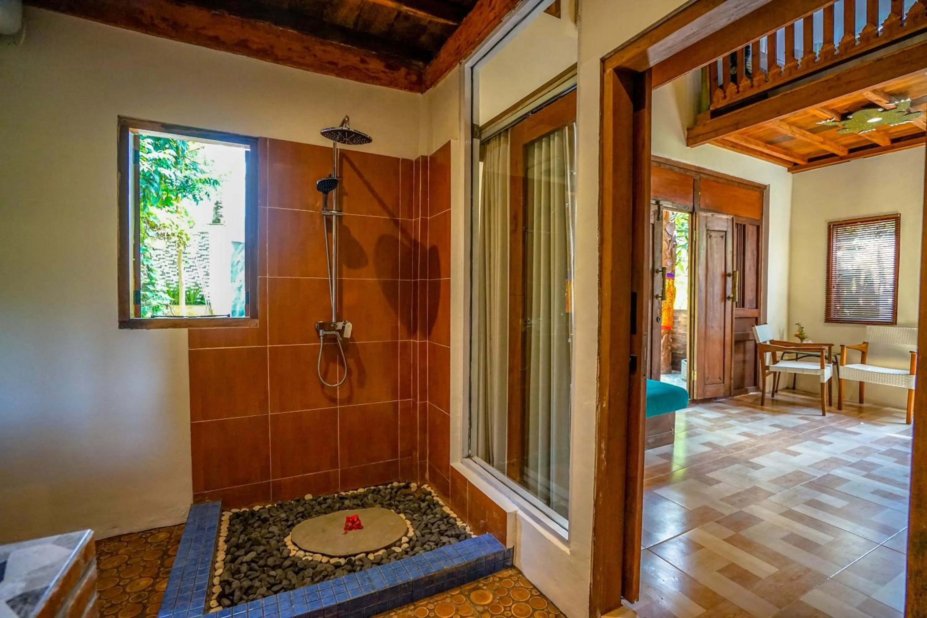 Bathroom in KTS Balinese Villas