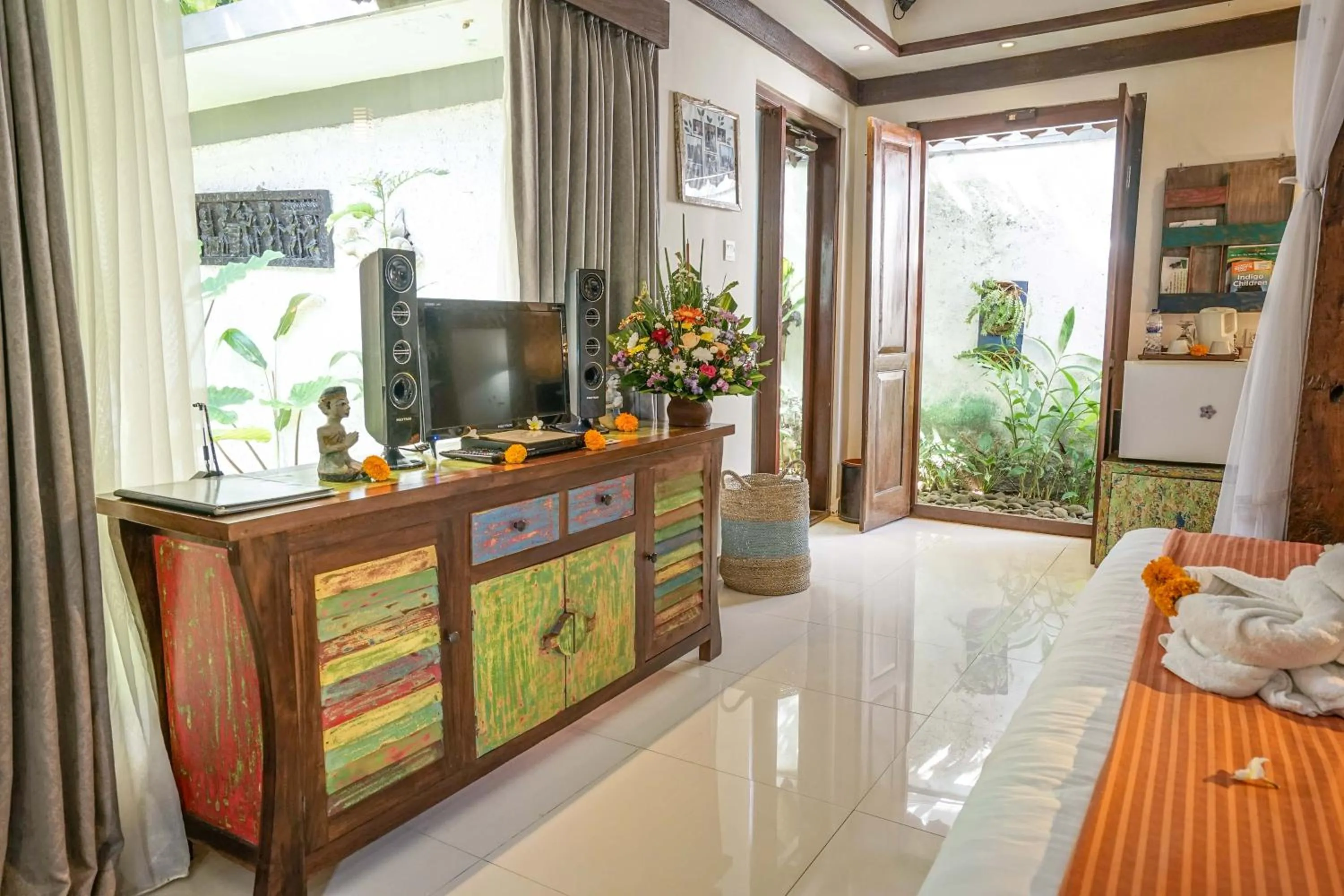 Shower in KTS Balinese Villas