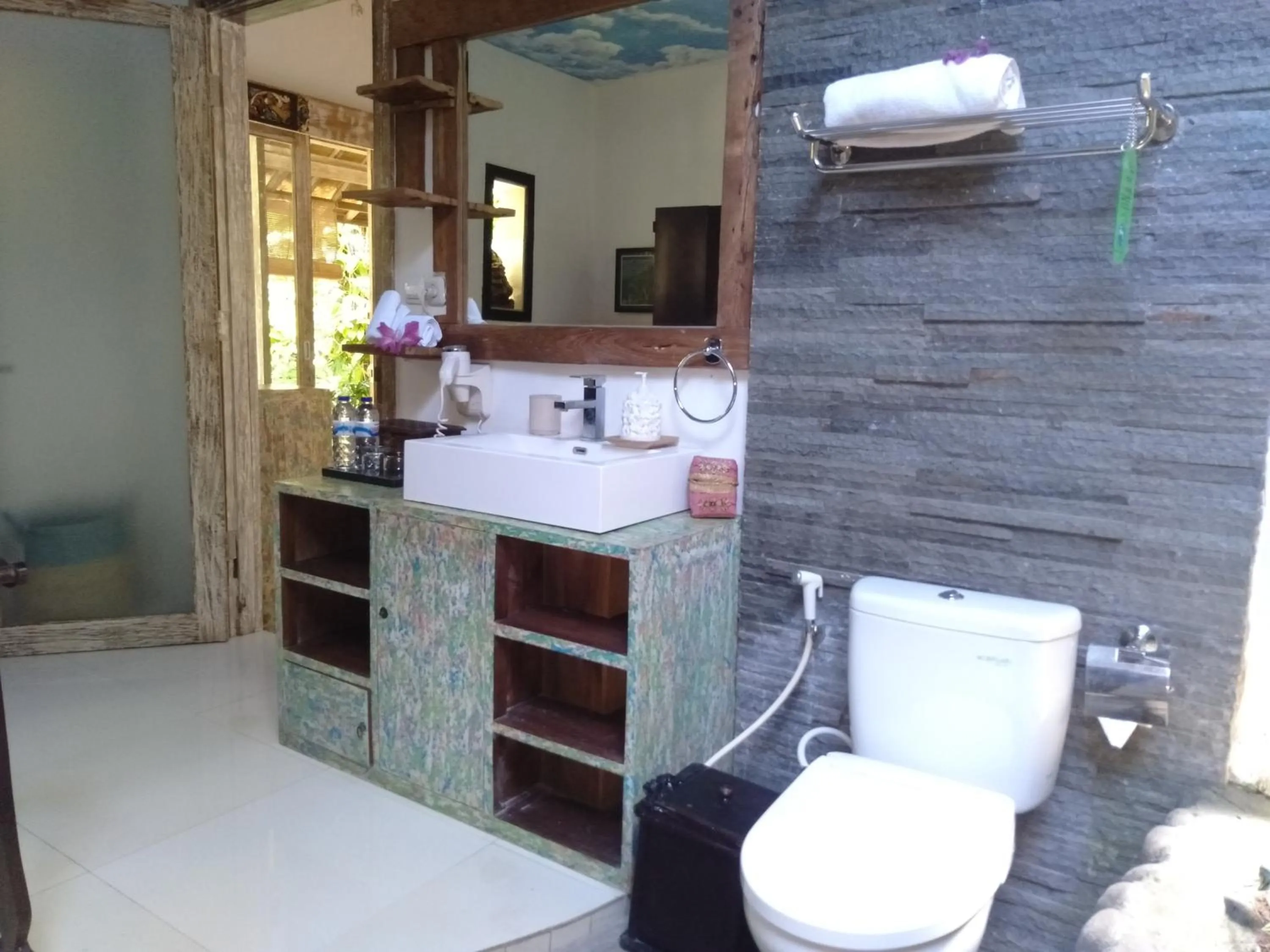 Shower in KTS Balinese Villas