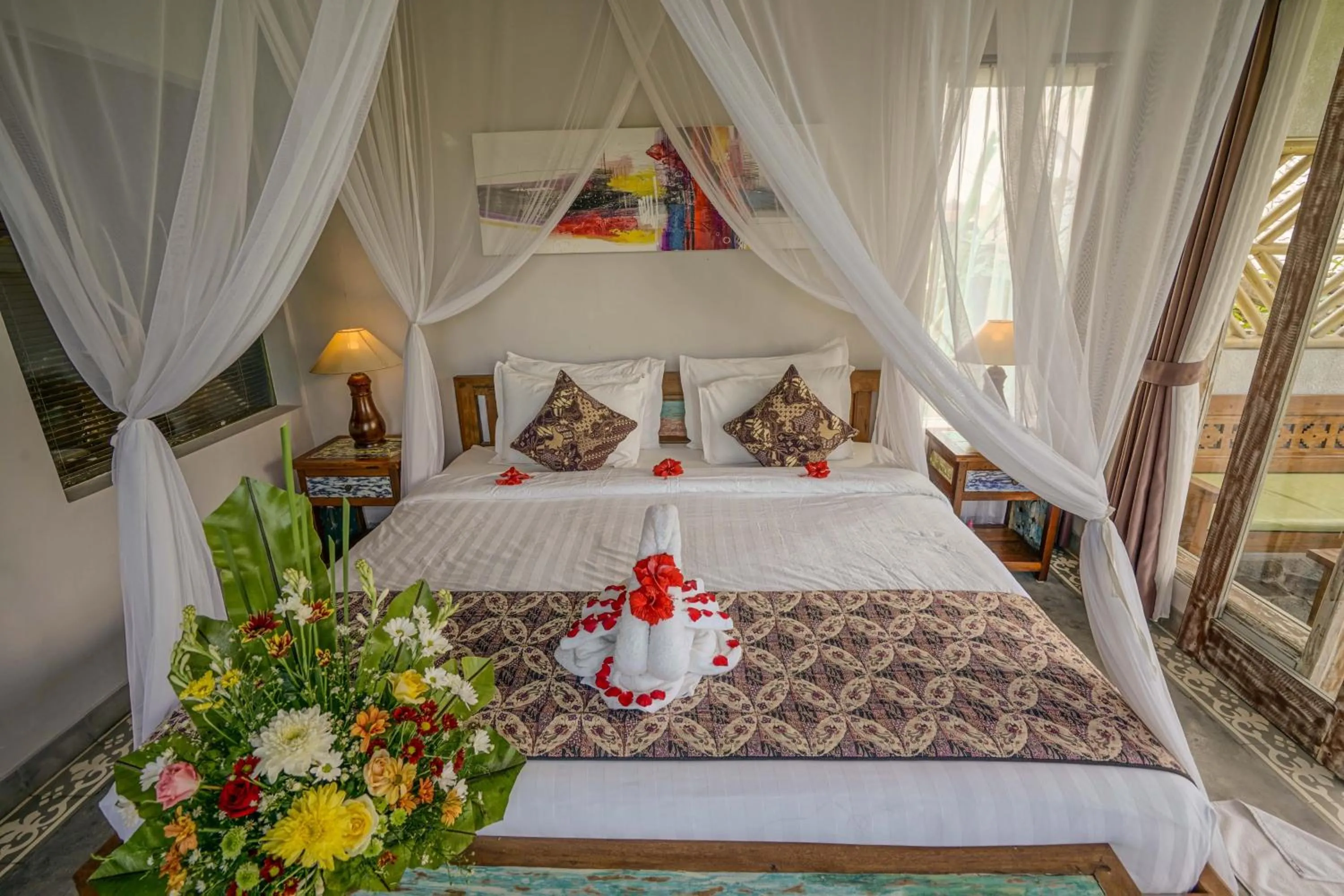 Bedroom, Bed in KTS Balinese Villas