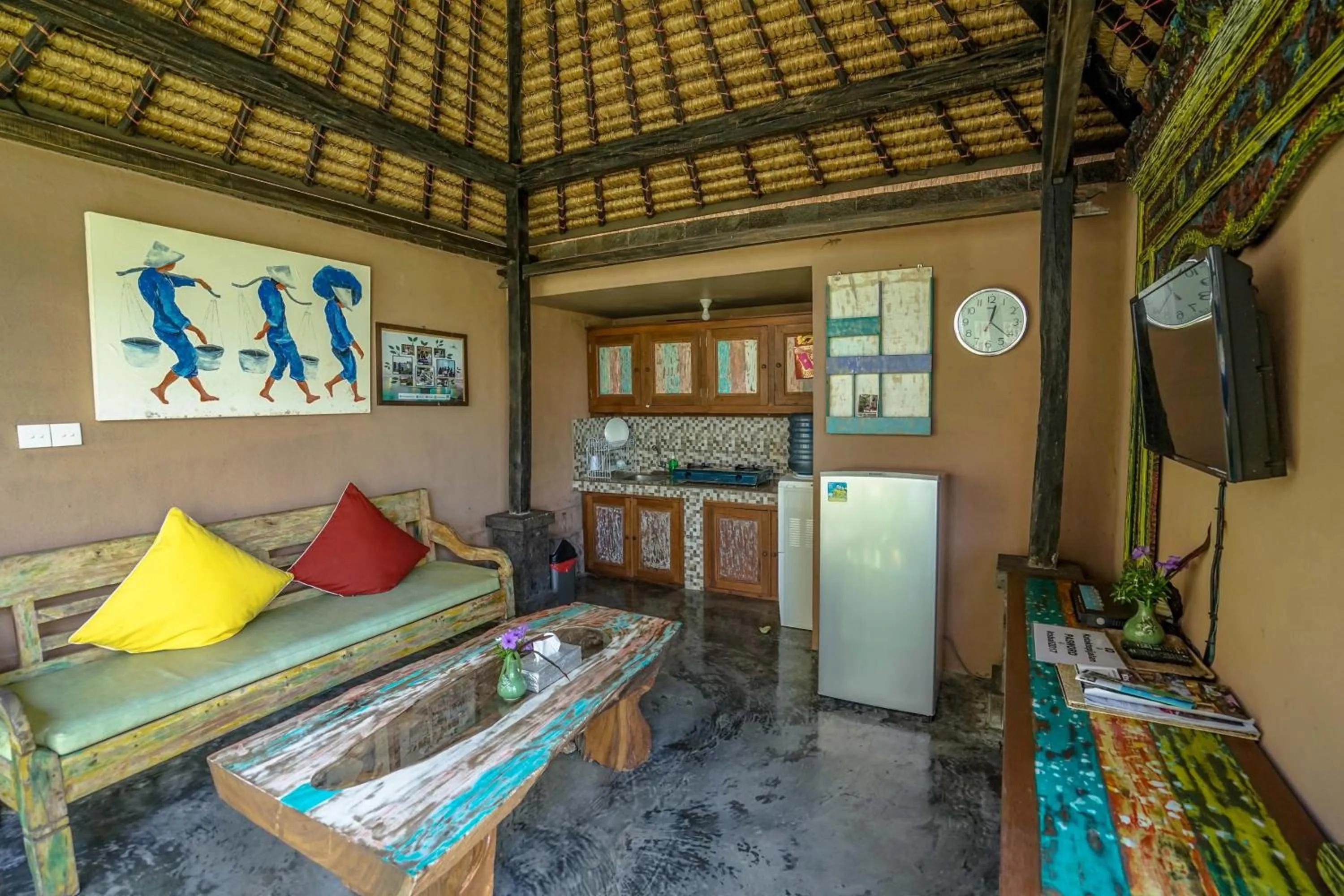 Kitchen or kitchenette in KTS Balinese Villas