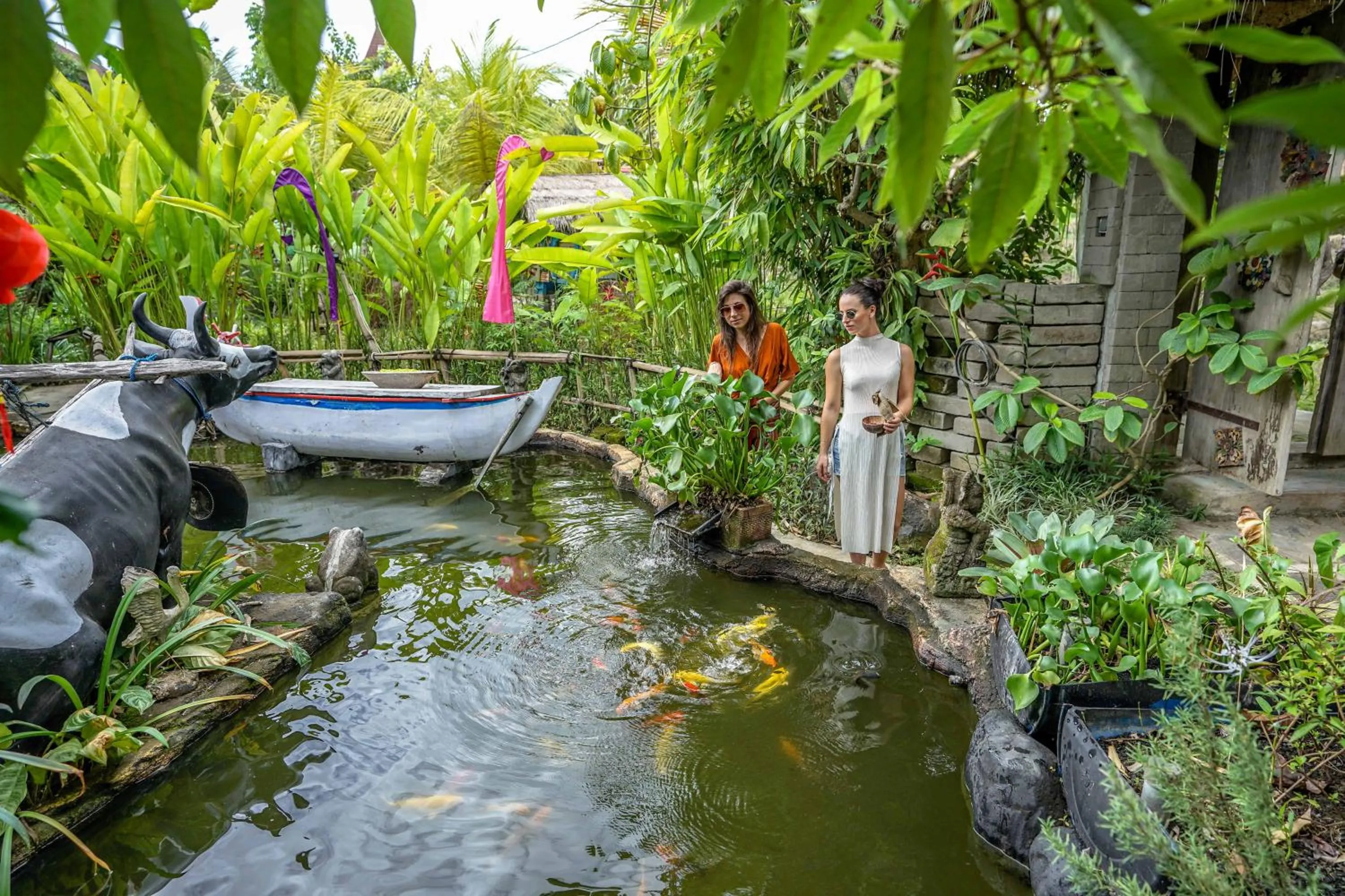 Garden in KTS Balinese Villas