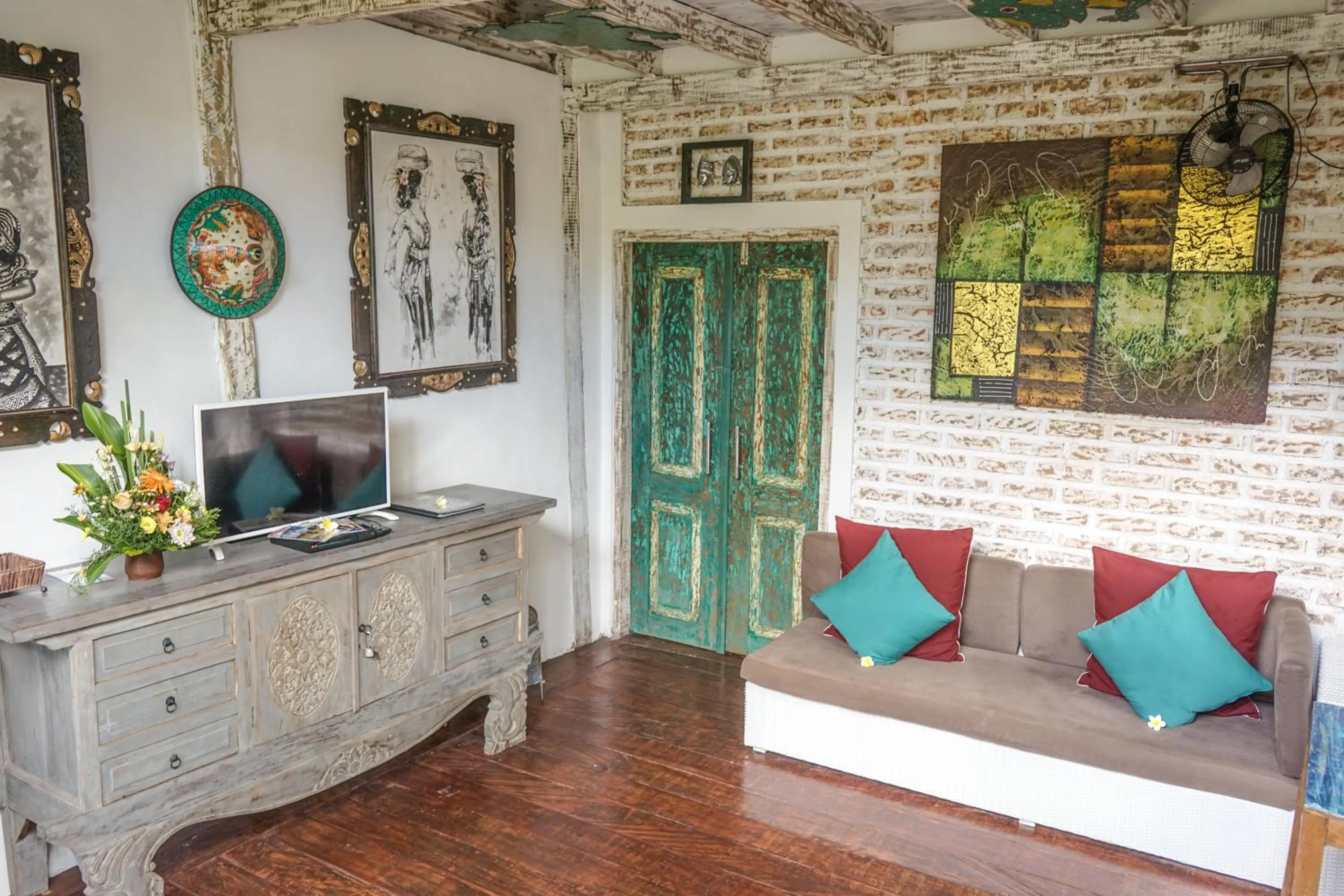 Living room in KTS Balinese Villas