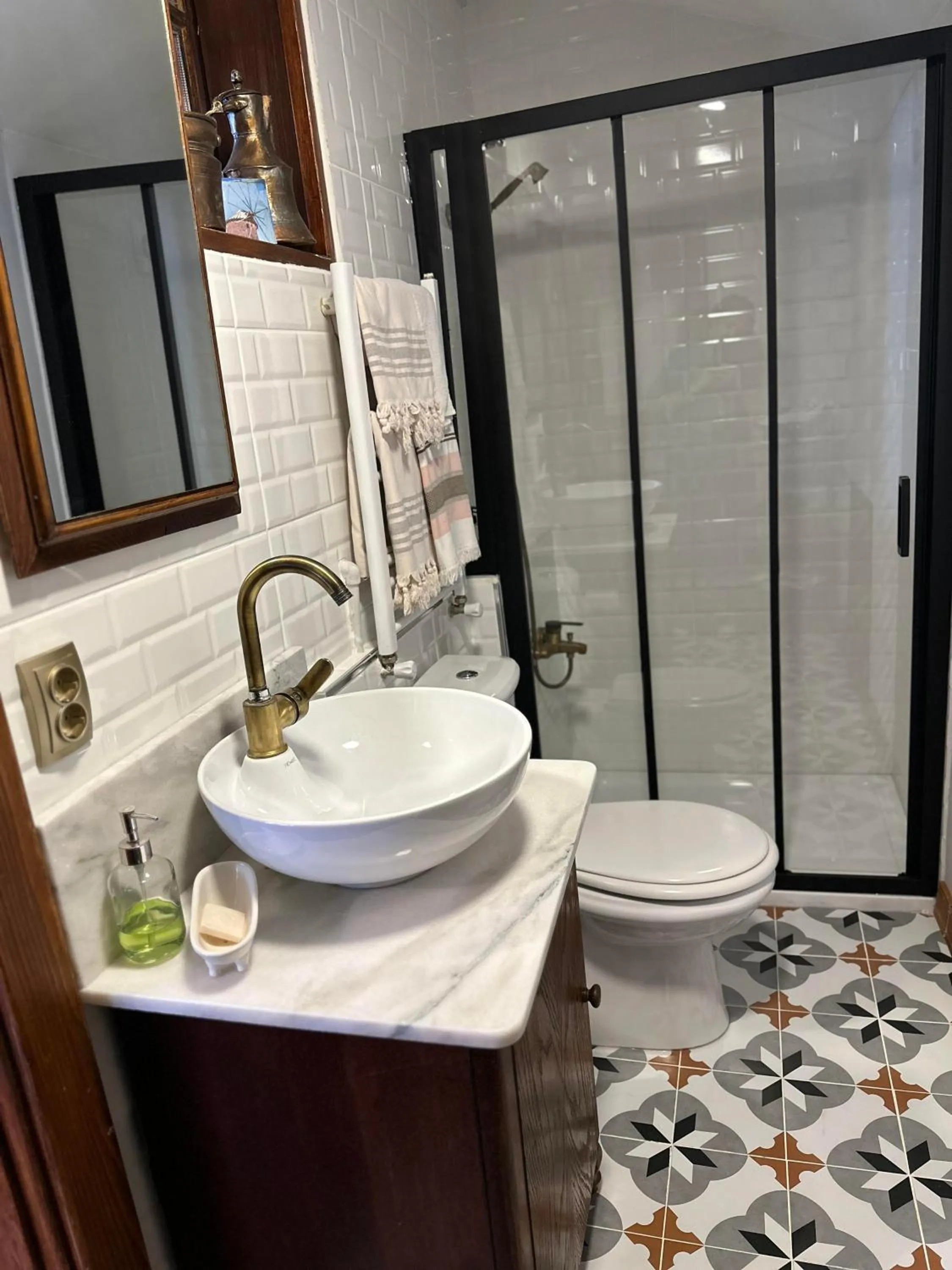 Shower in Ottoman Suites by Sera House