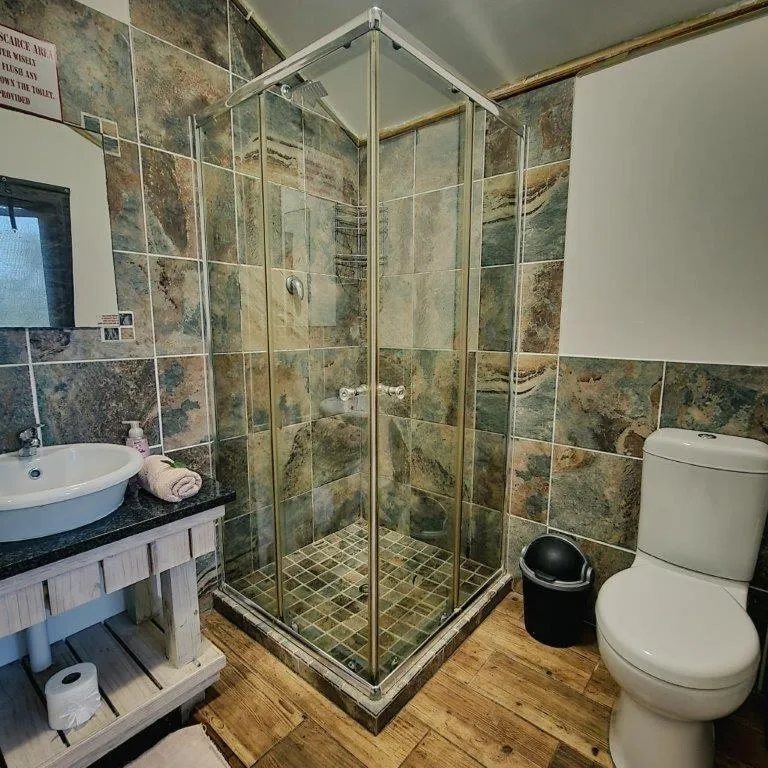 Shower in Luxury Tented Village @ Urban Glamping