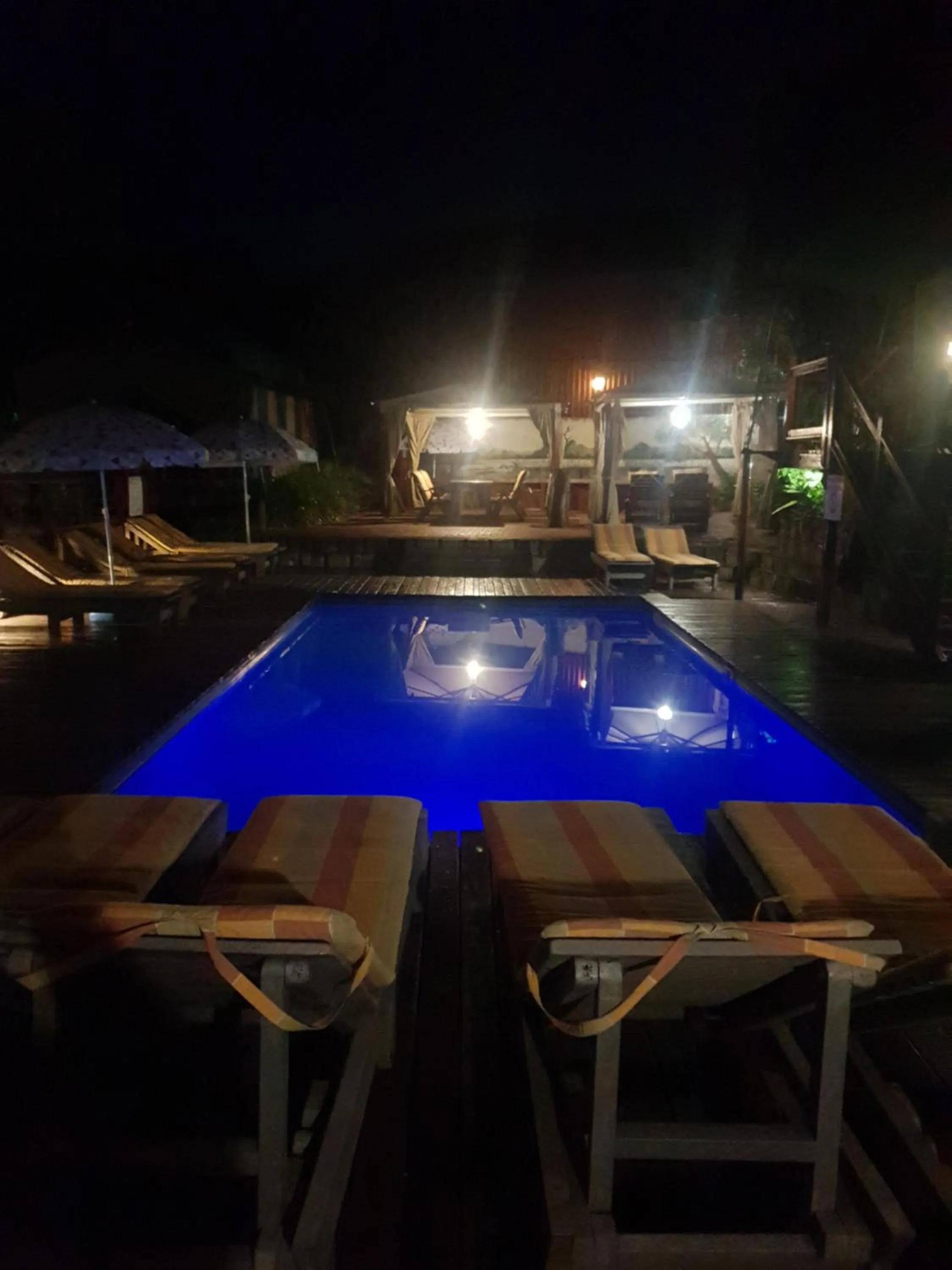 Pool view in Luxury Tented Village @ Urban Glamping