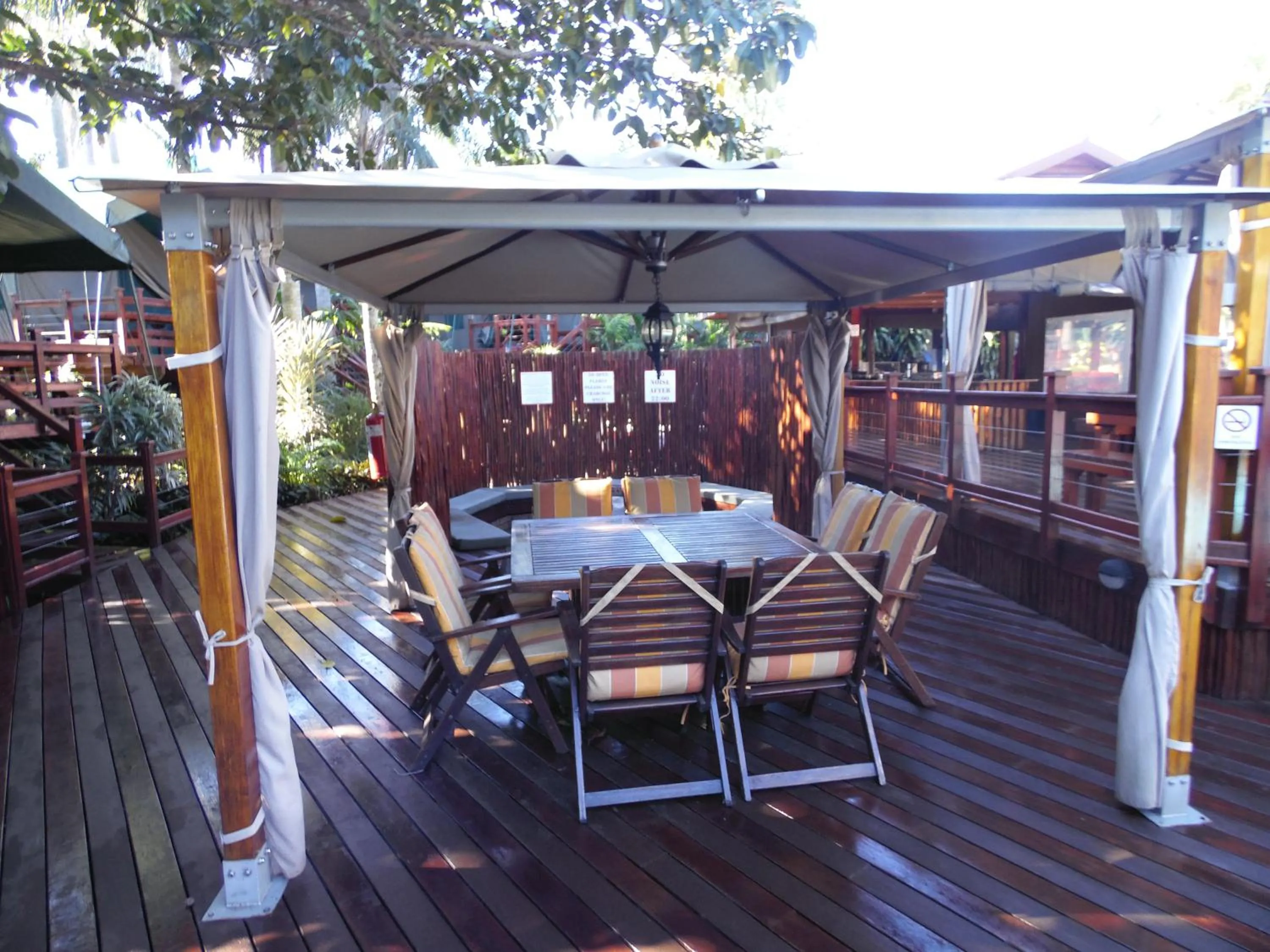 BBQ facilities in Luxury Tented Village @ Urban Glamping