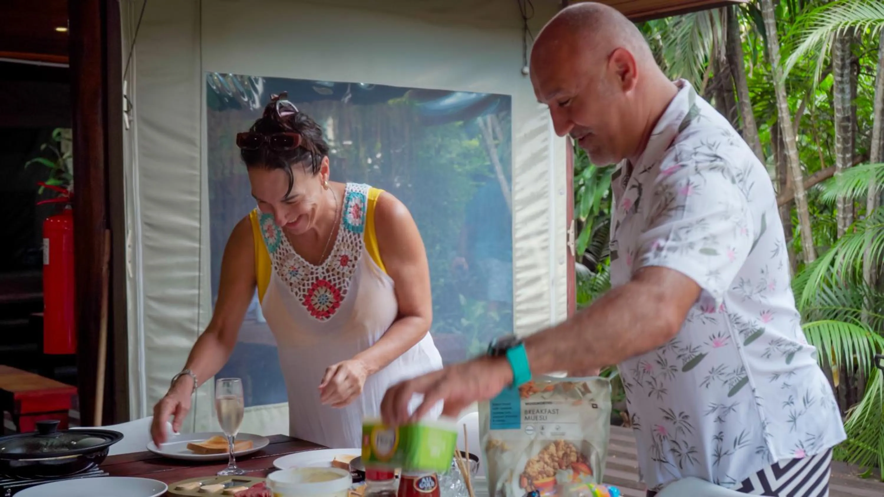 Family in Luxury Tented Village @ Urban Glamping