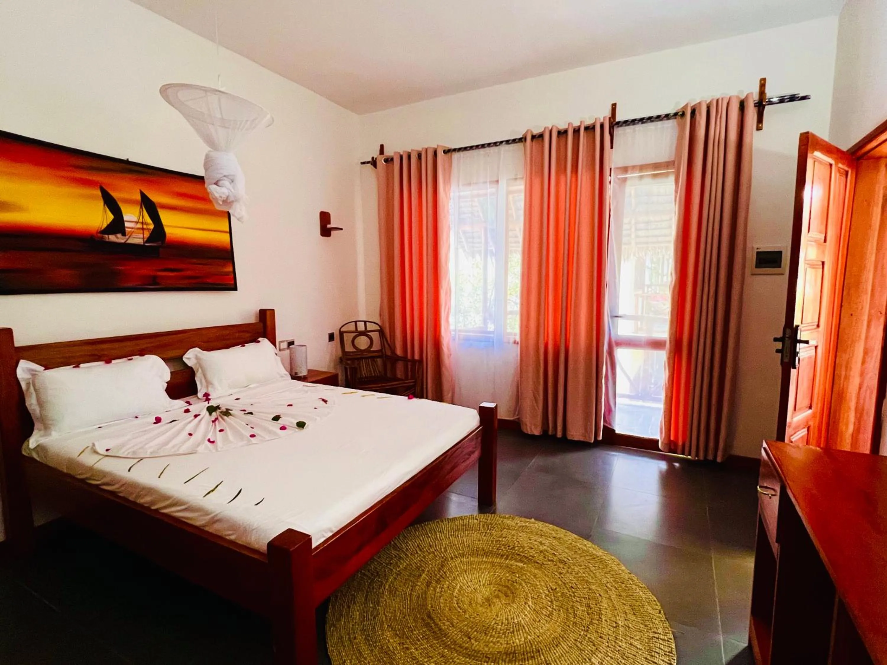 Bedroom, Bed in Tropical Nungwi