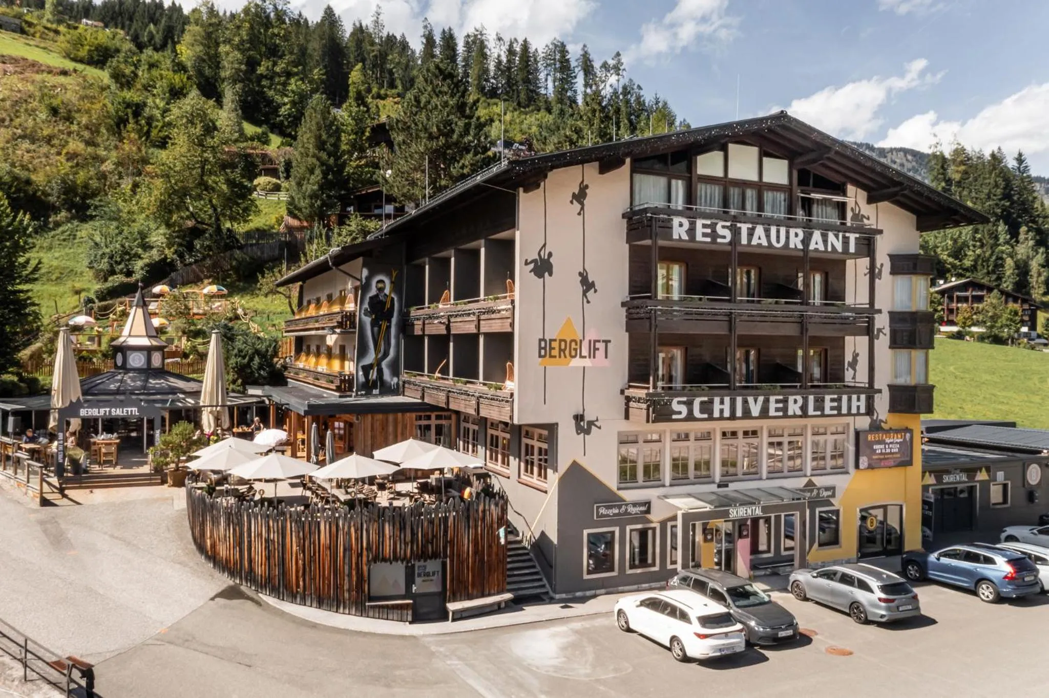 Property building in B&B Berglift direkt an der Talstation