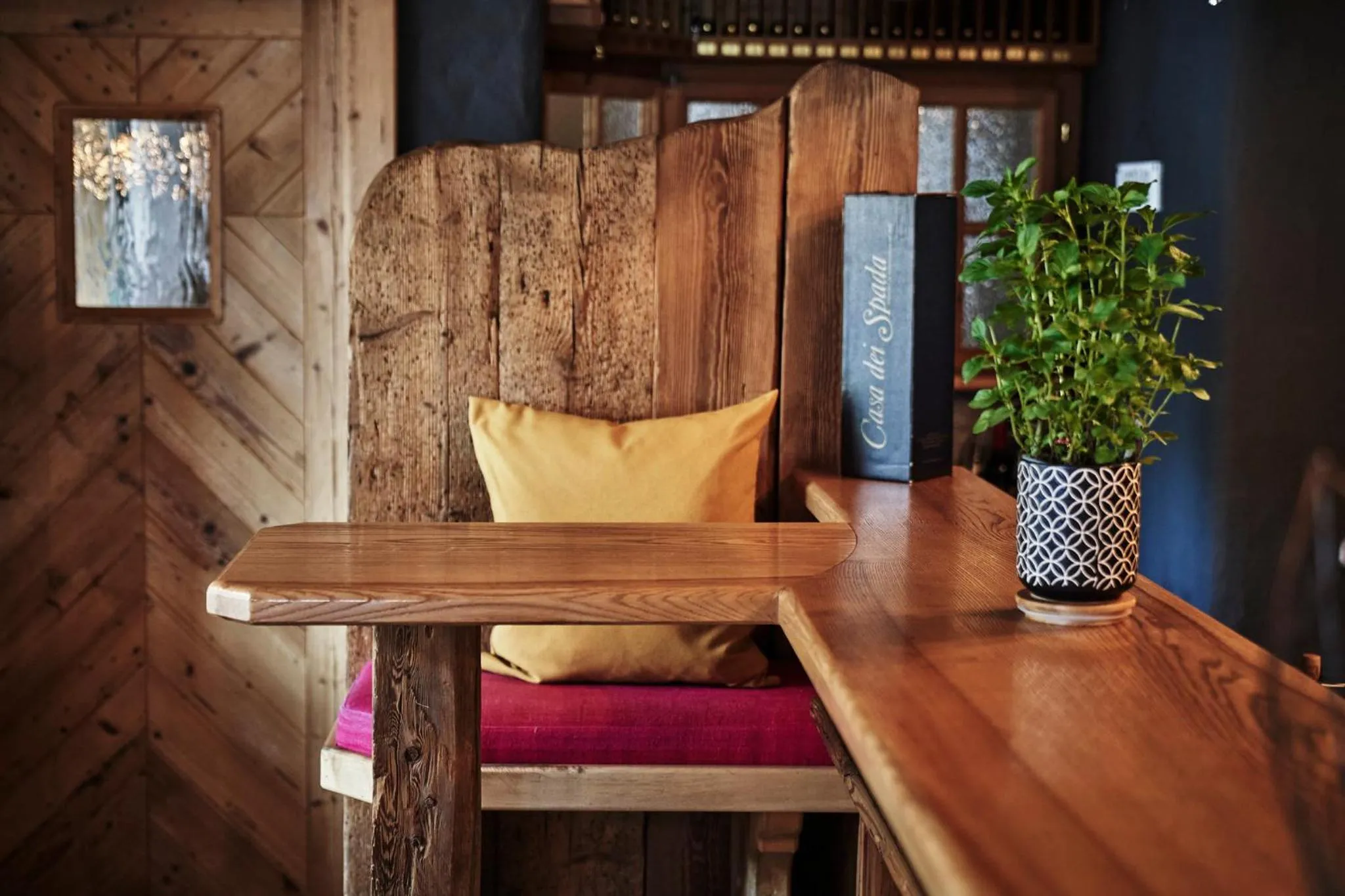 Lounge or bar in B&B Berglift direkt an der Talstation