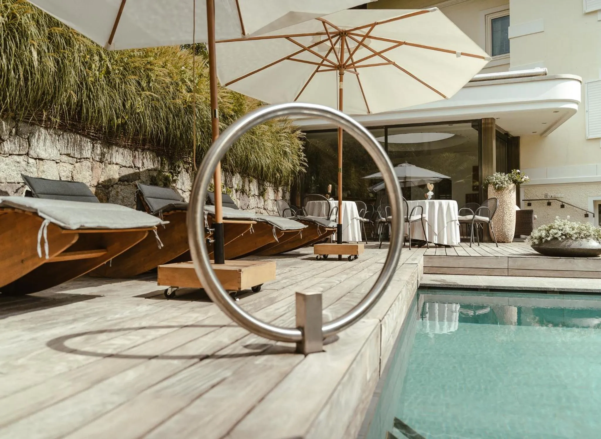 sunbed in Hotel Villa Freiheim