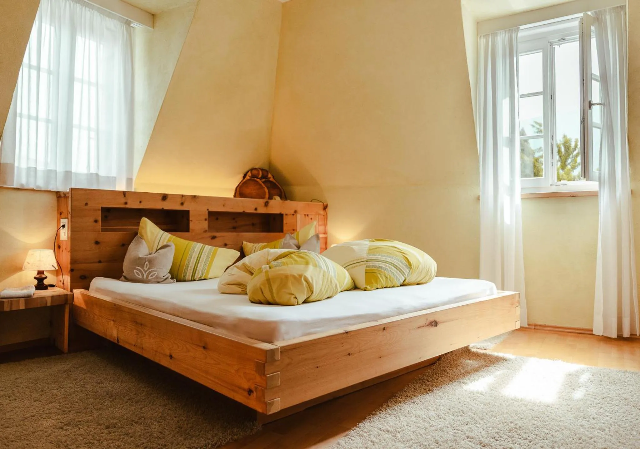 Bed in Hotel Villa Freiheim