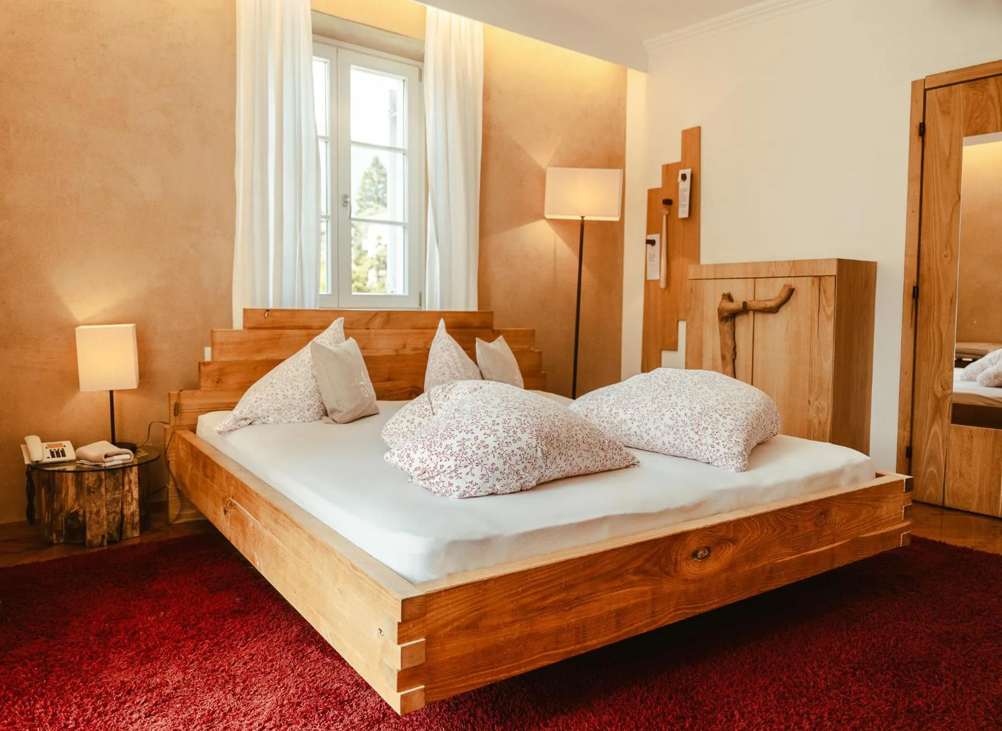 Bed in Hotel Villa Freiheim