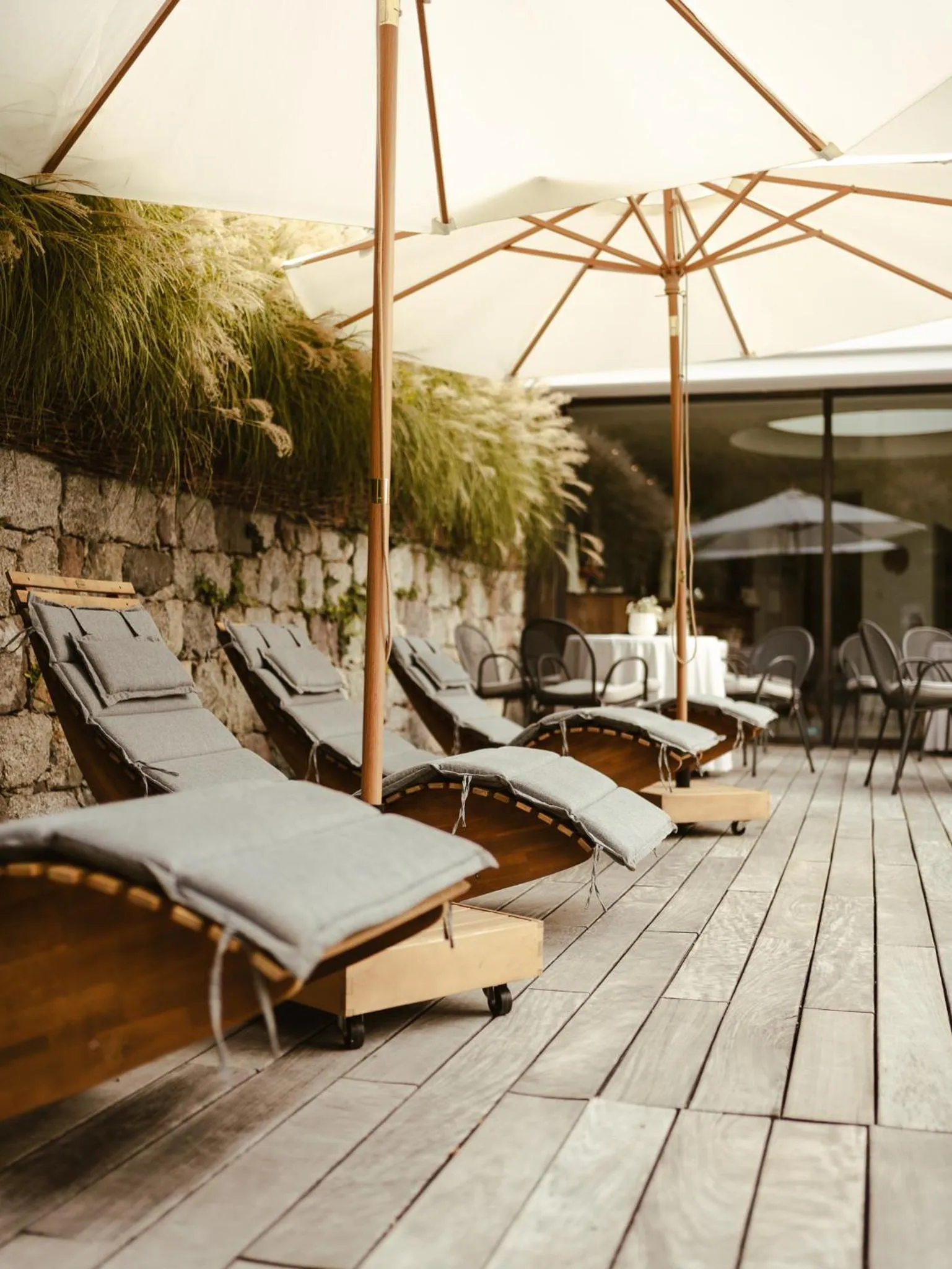 Swimming pool in Hotel Villa Freiheim
