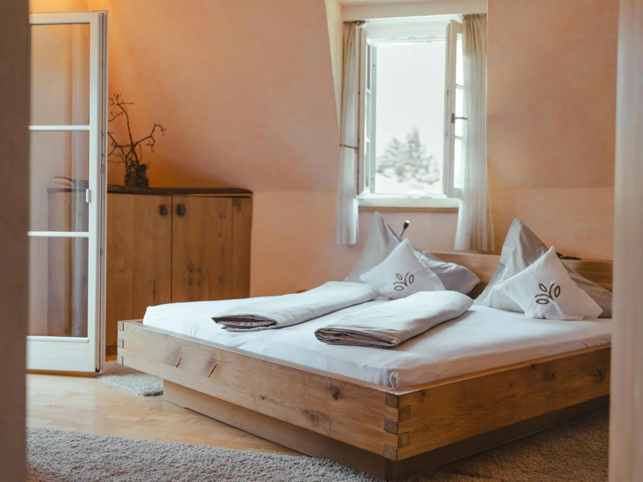 Bed in Hotel Villa Freiheim