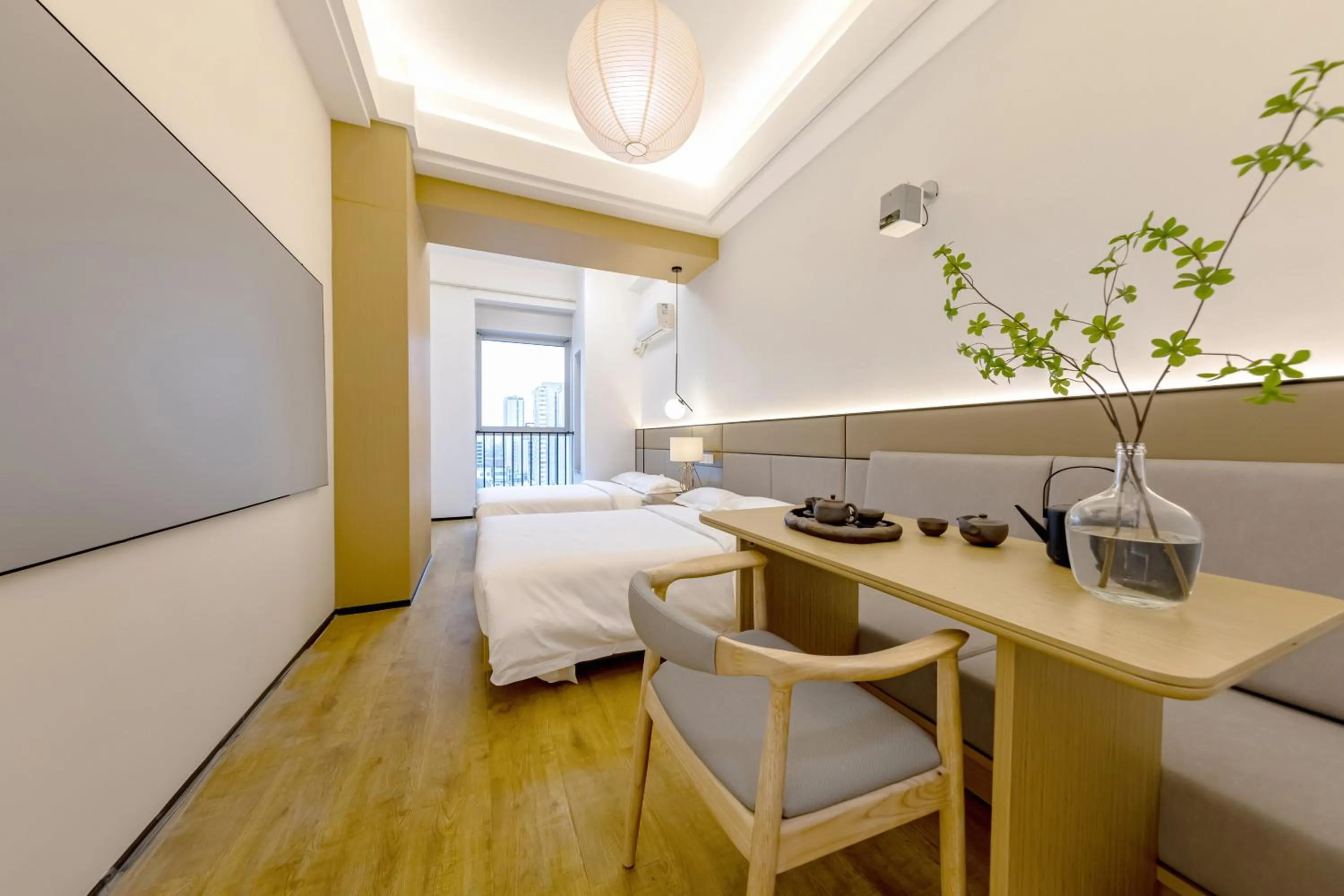 Bed in Dream Inn Hotel Beijing