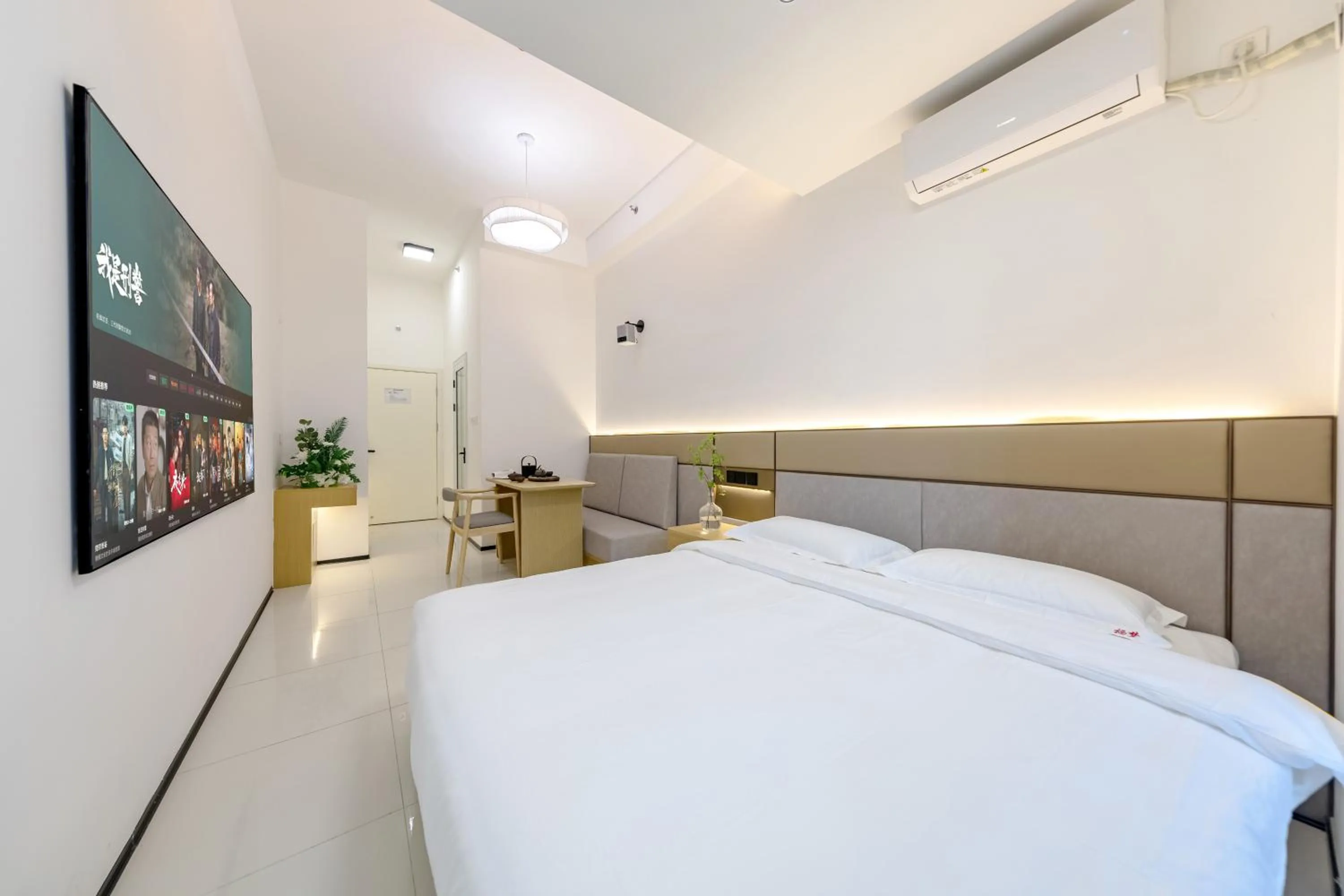 Bed in Dream Inn Hotel Beijing