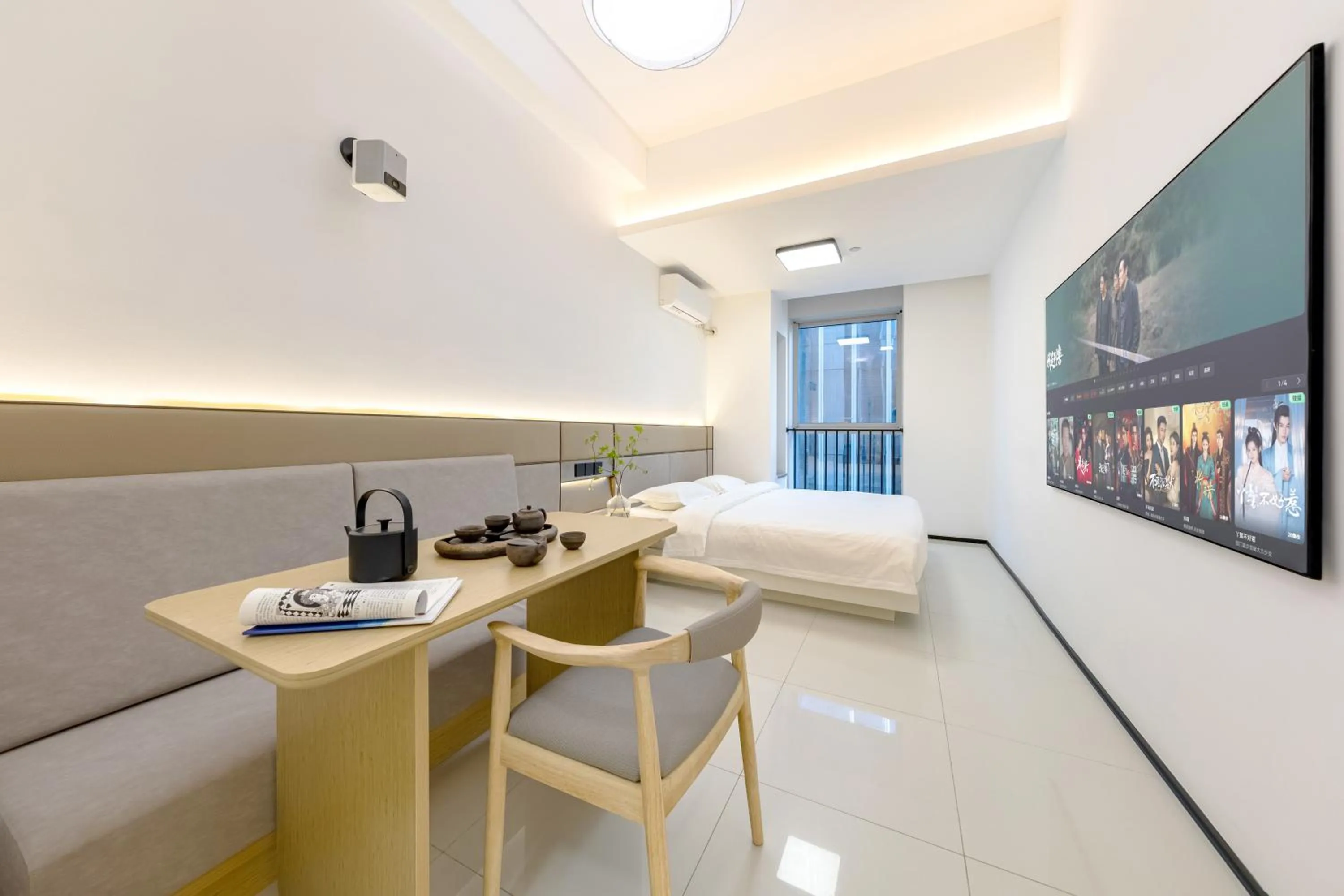 Bed in Dream Inn Hotel Beijing