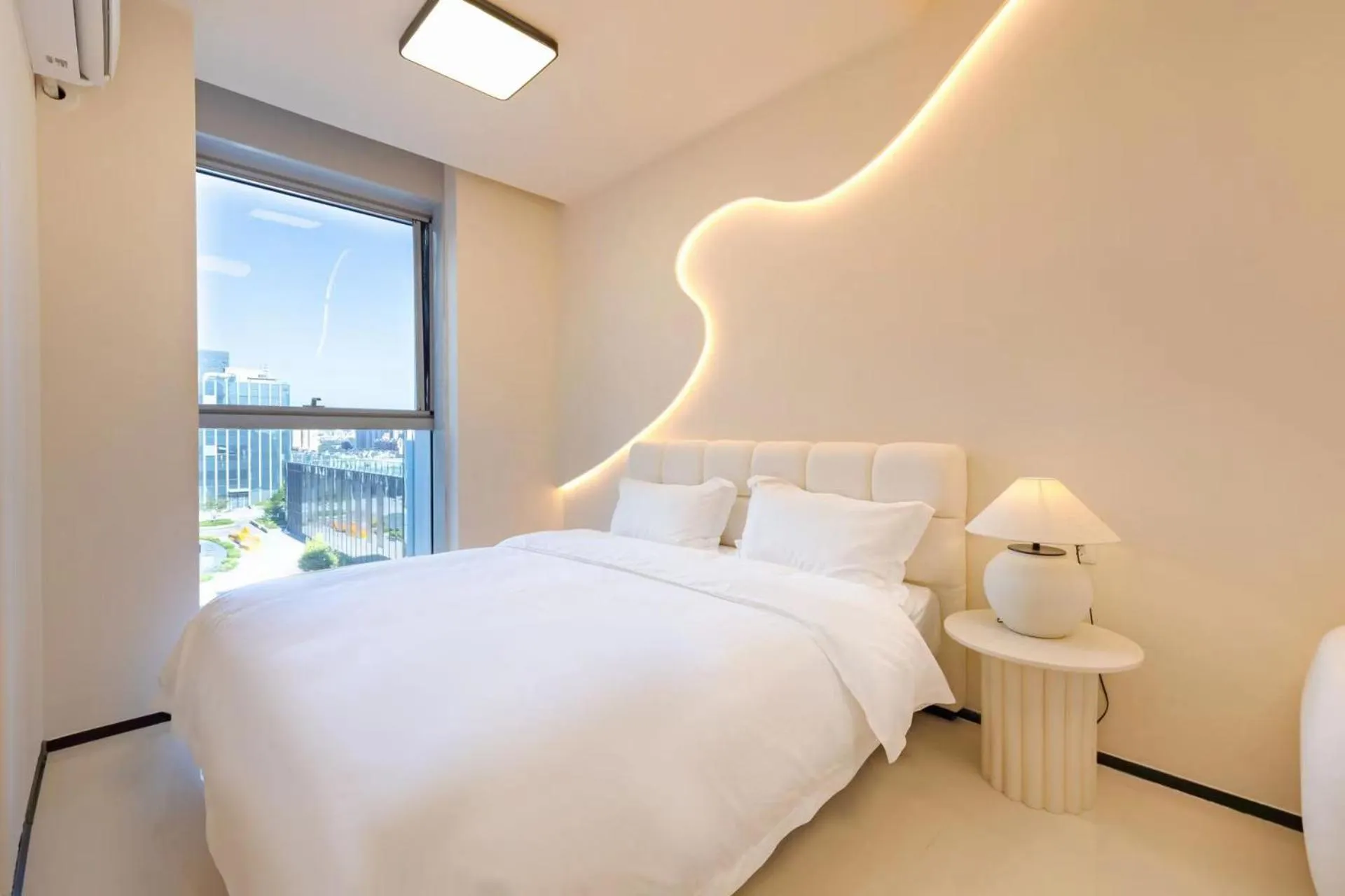 Bed in Dream Inn Hotel Beijing