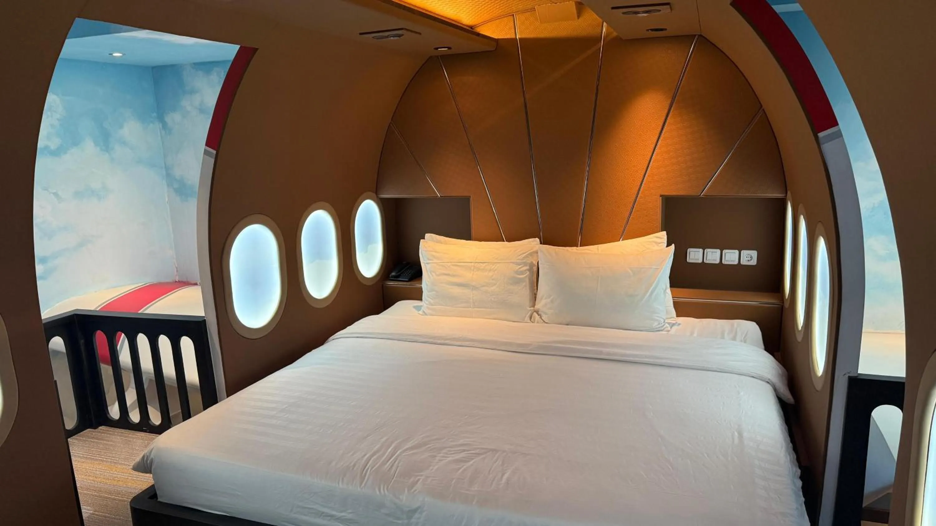 Bed in Avery De Grand City Hotel Bandung