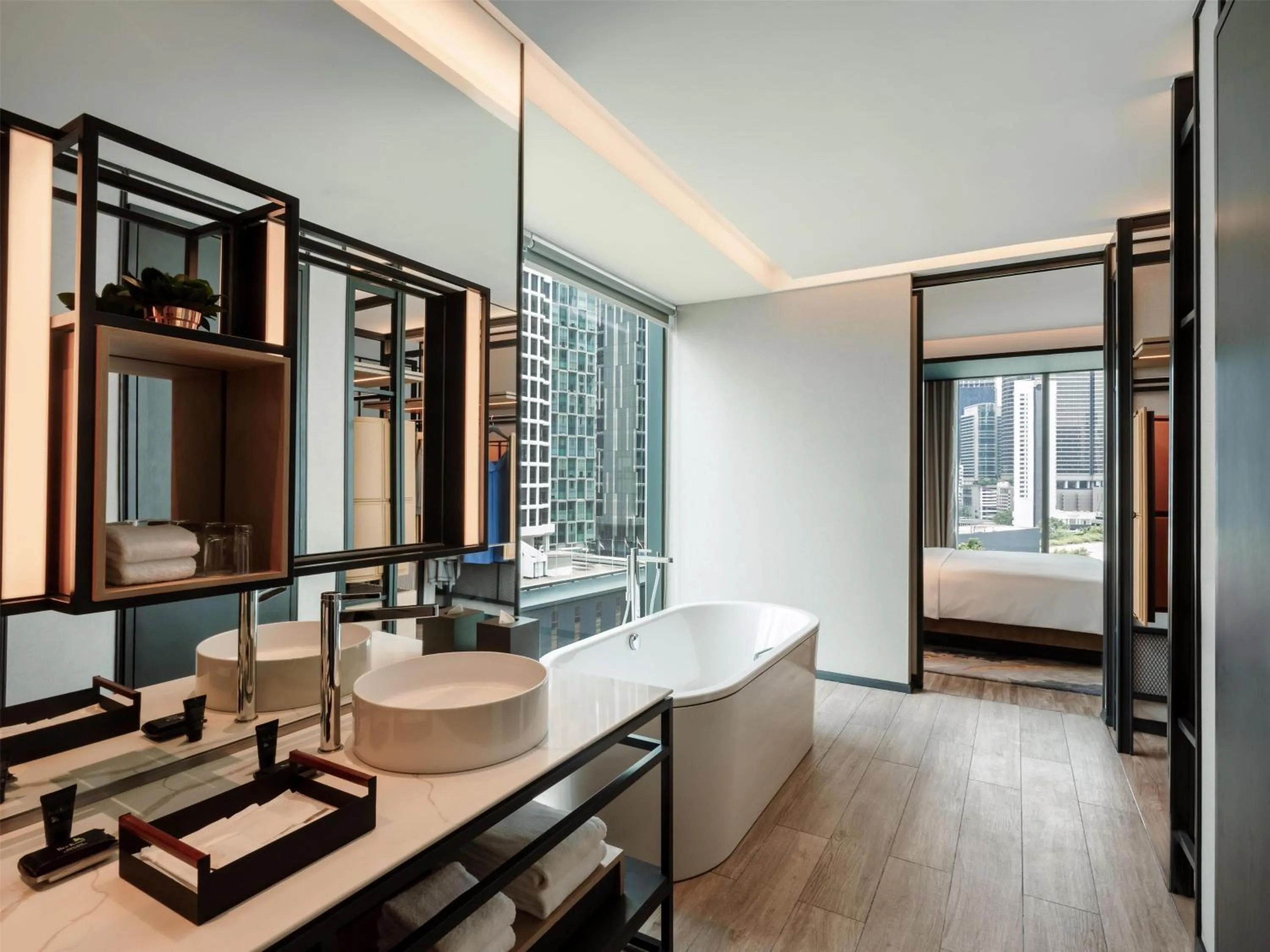 Bedroom, Bed in Hyatt Centric City Centre Kuala Lumpur