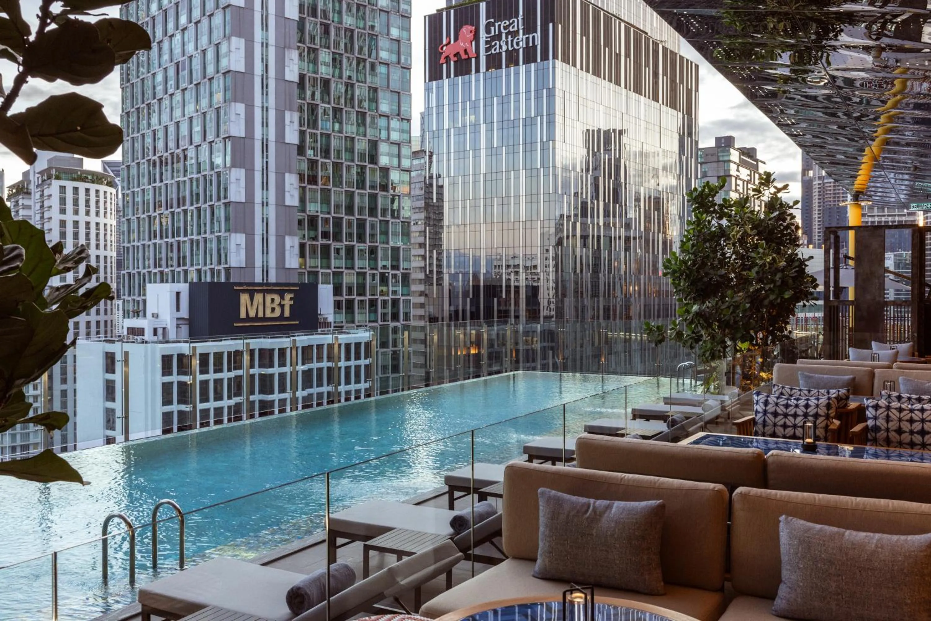 Swimming pool in Hyatt Centric City Centre Kuala Lumpur