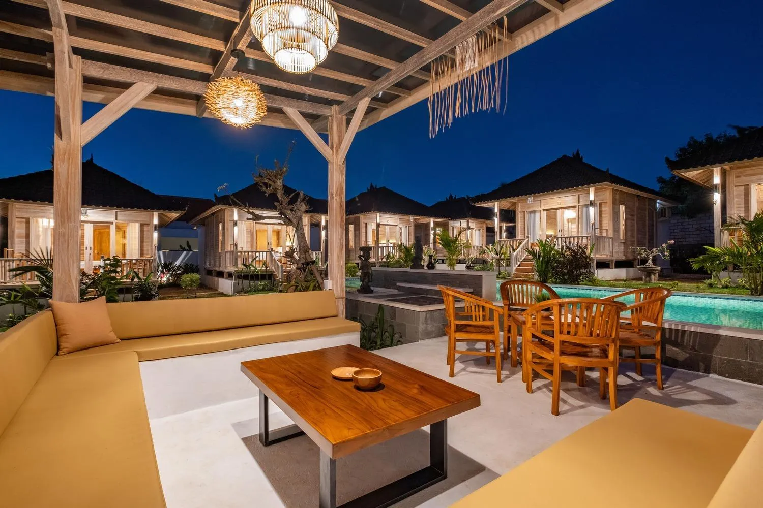 Seating area in Cove D Ancak Villa and Bungalow