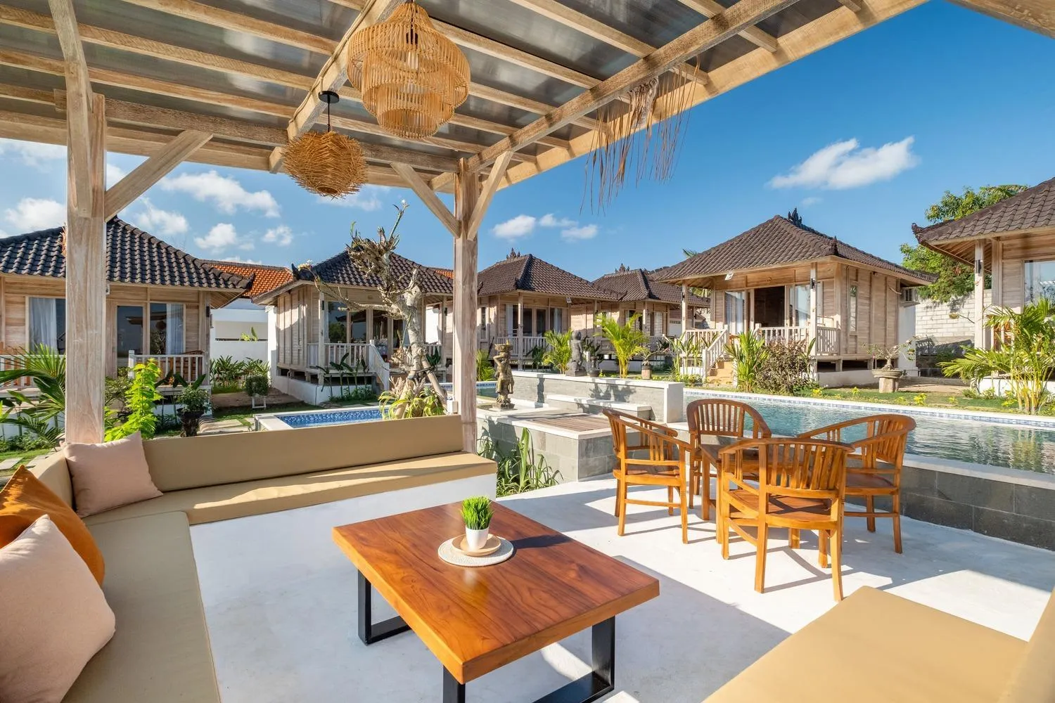 Seating area in Cove D Ancak Villa and Bungalow