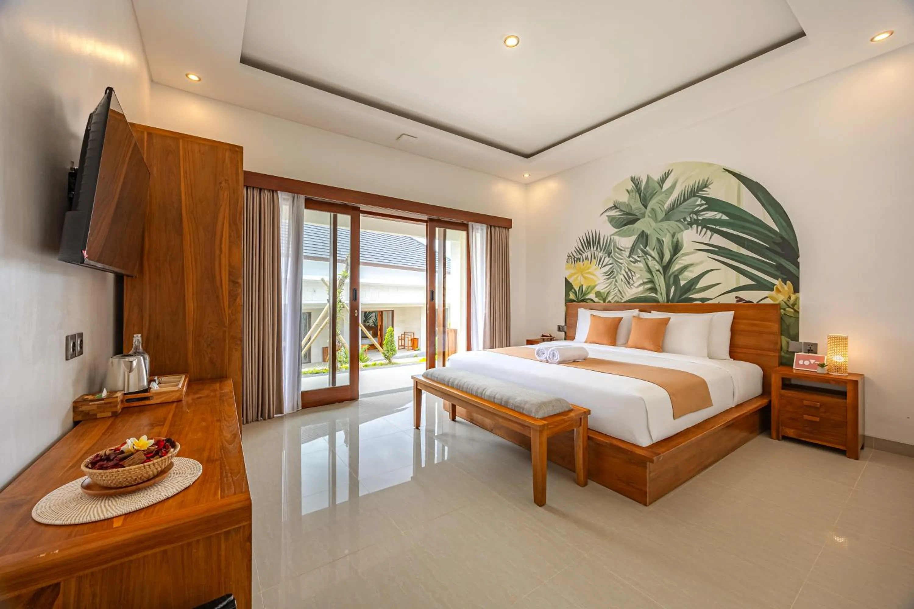 Photo of the whole room, Bed in Cove D Ancak Villa and Bungalow