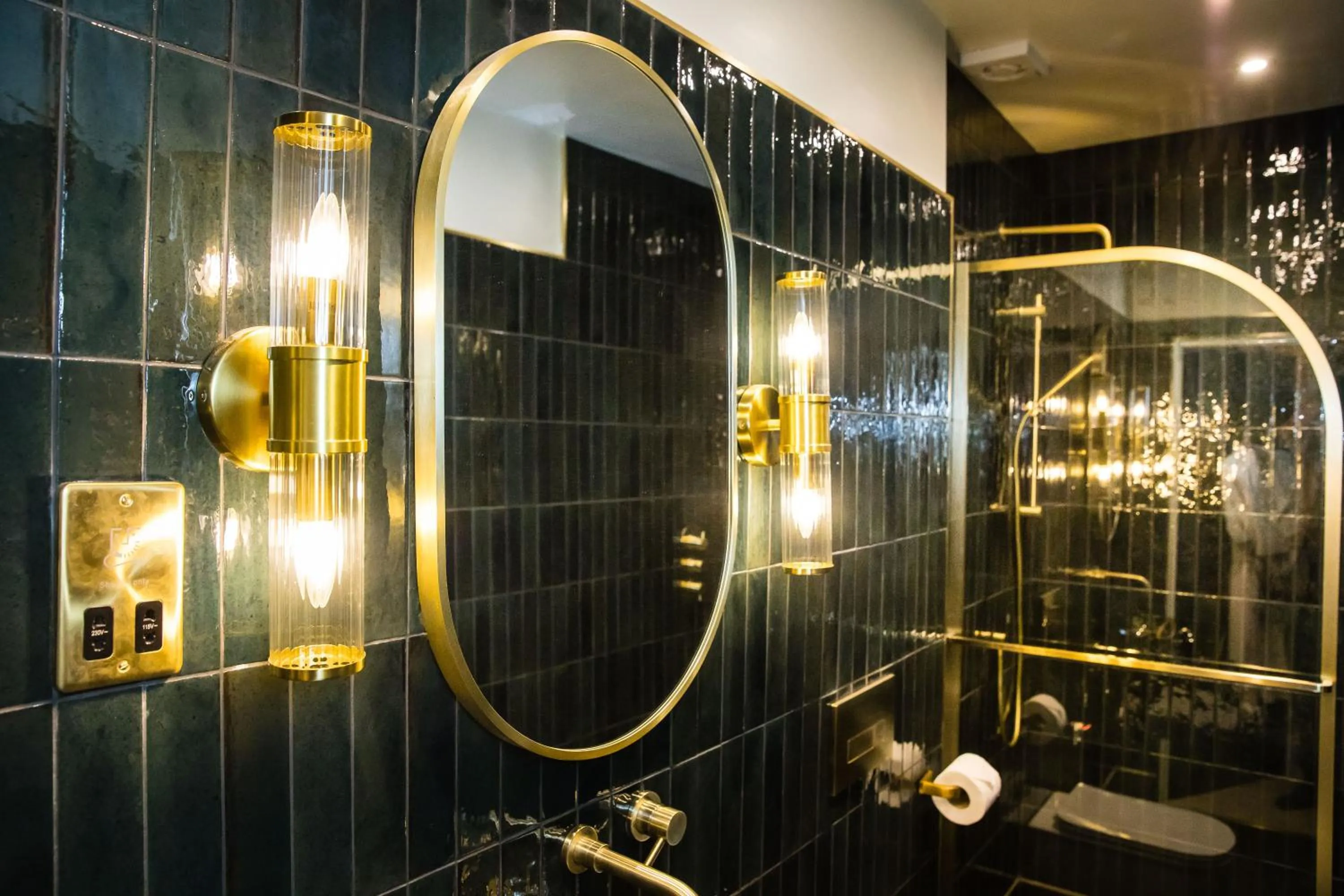 Shower in The Burgoyne - Stunning Hotel with Amazing Views and Impeccable Service