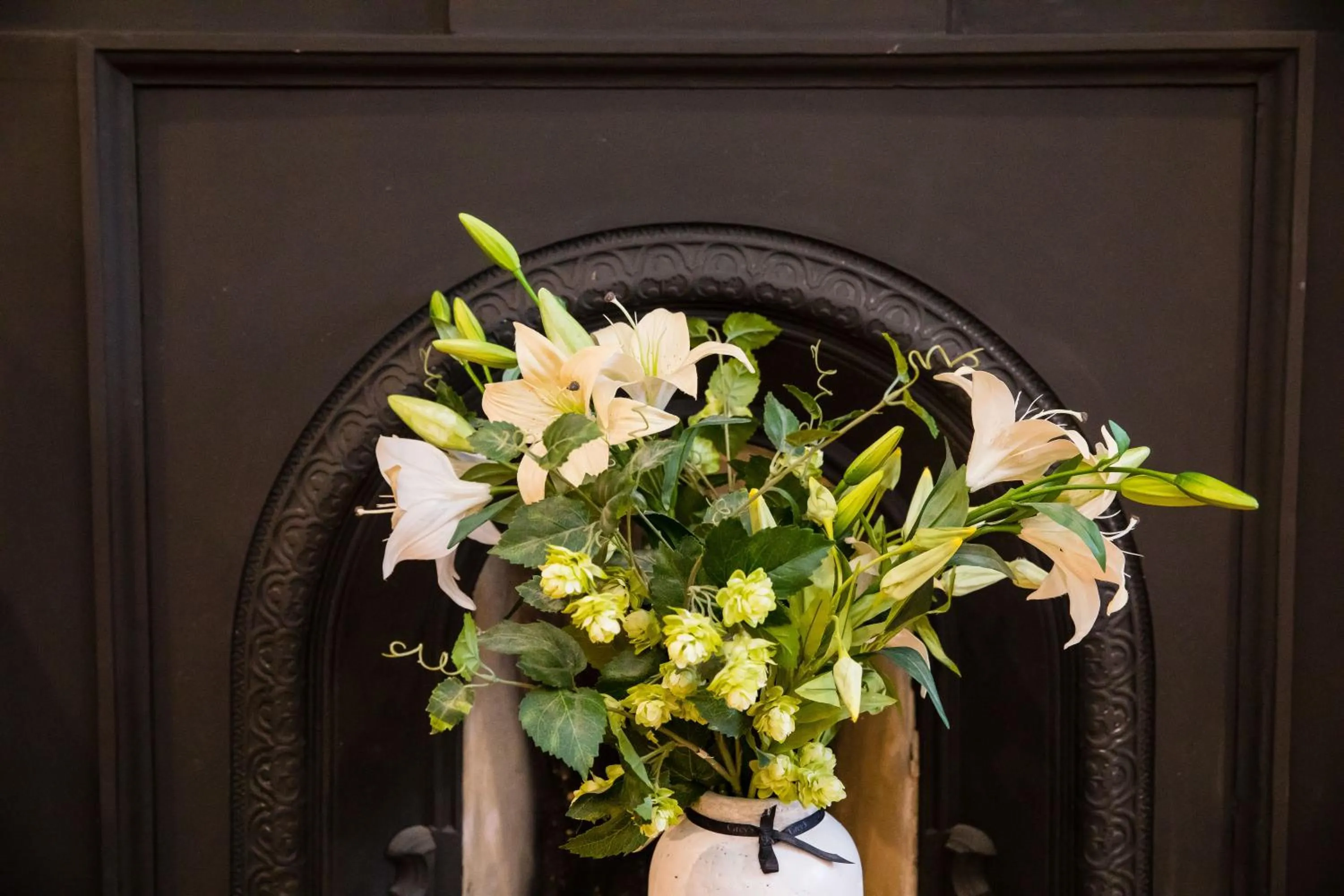 fireplace in The Burgoyne - Stunning Hotel with Amazing Views and Impeccable Service