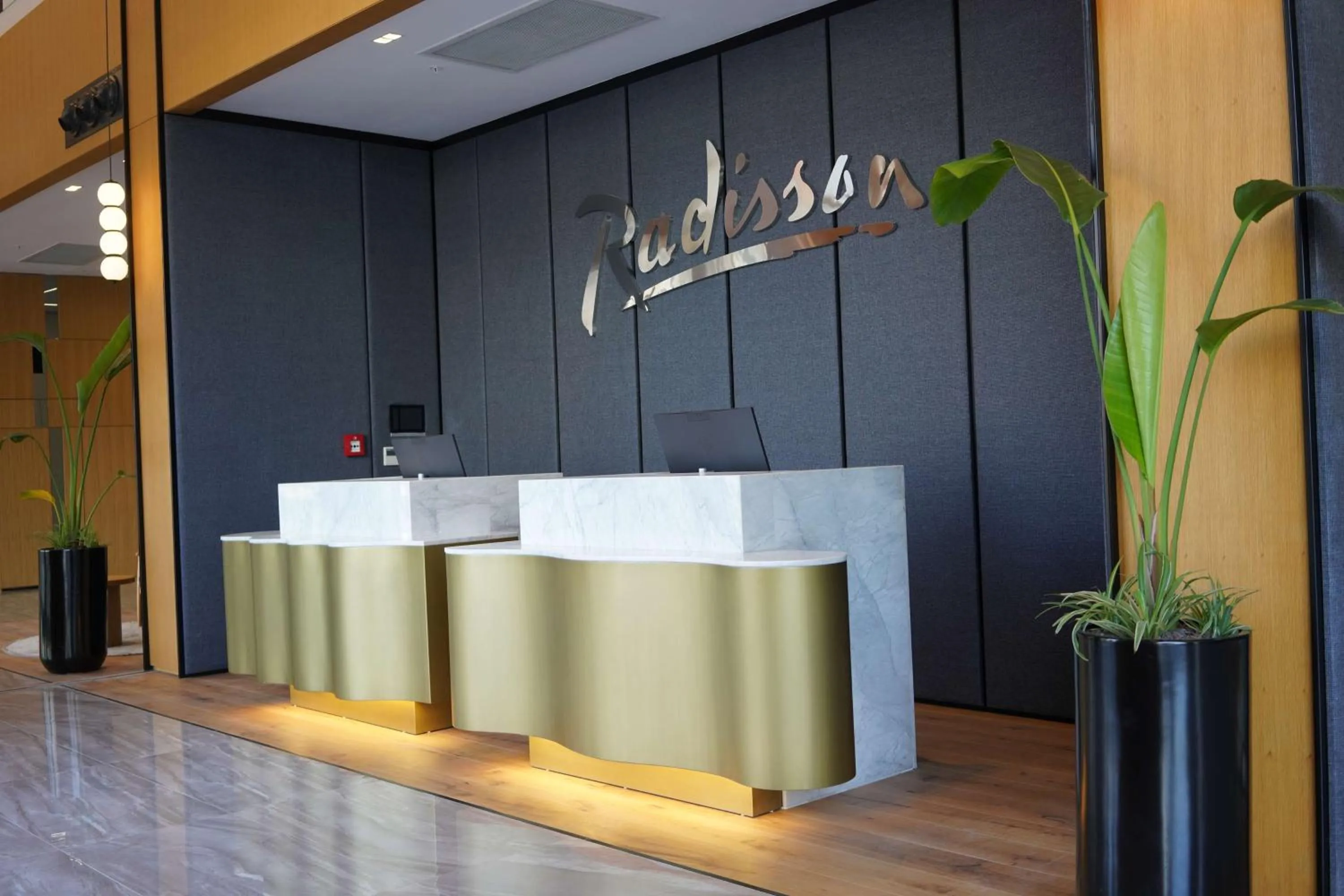 Lobby or reception in Radisson Hotel Mersin