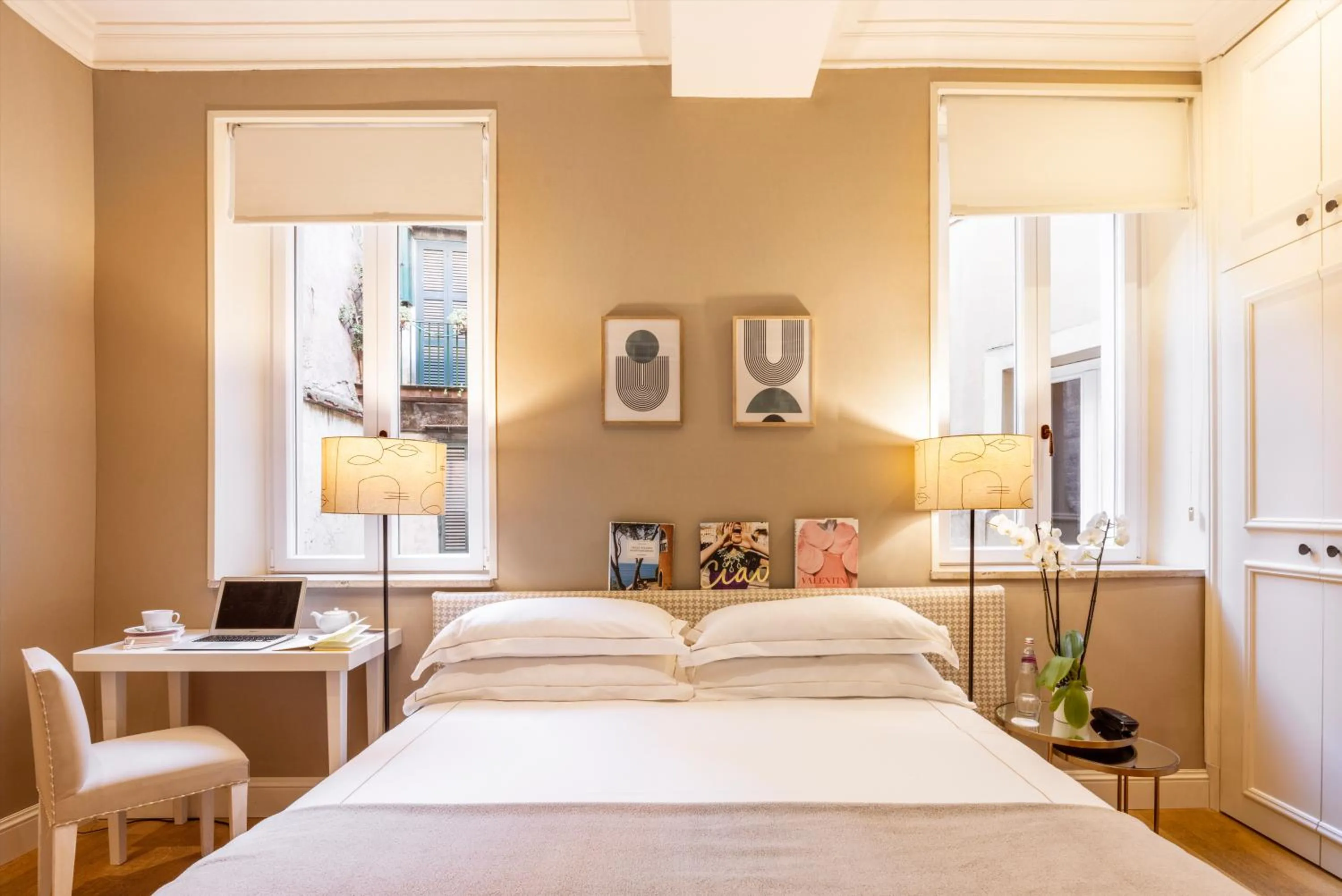 Bed in Nerva Boutique Hotel