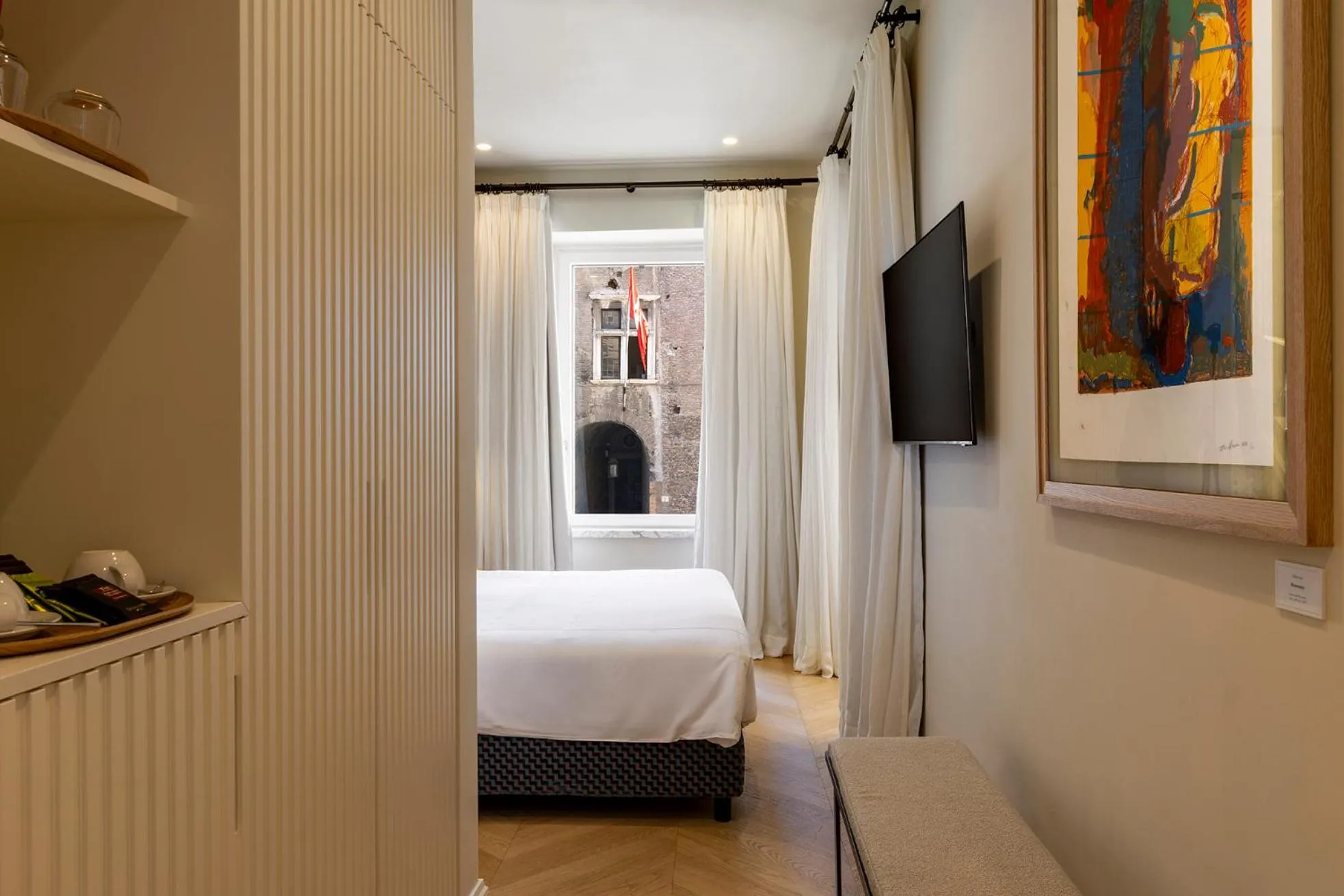 Bed in Nerva Boutique Hotel