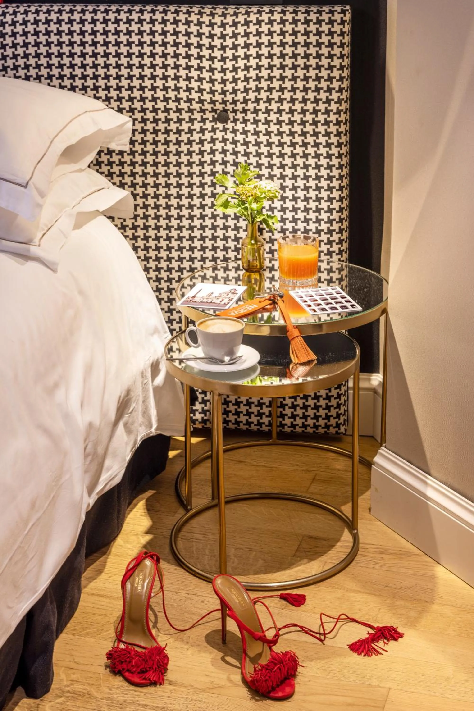 Decorative detail, Bed in Nerva Boutique Hotel