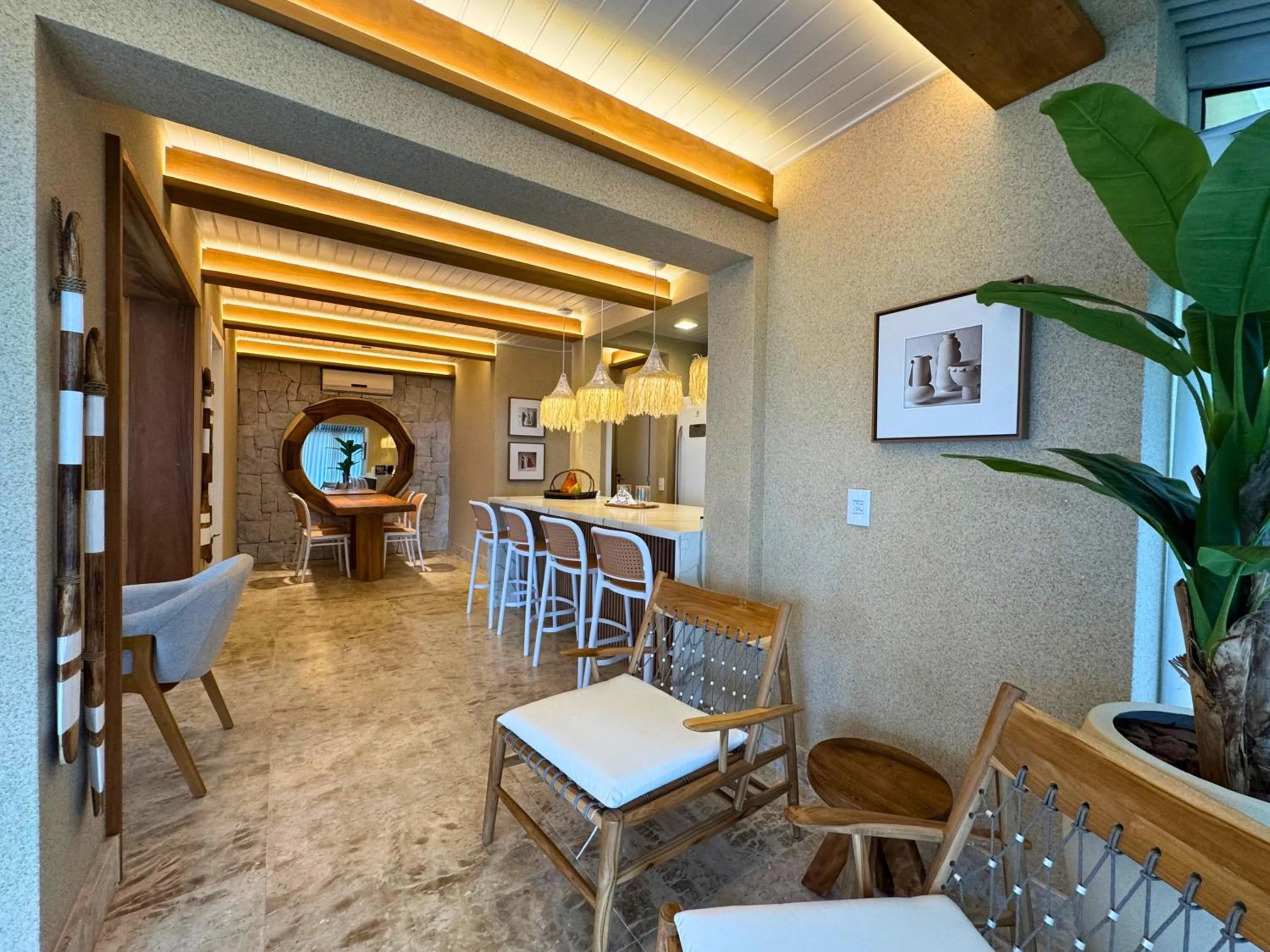 Living room in Villas Jurerê Residences