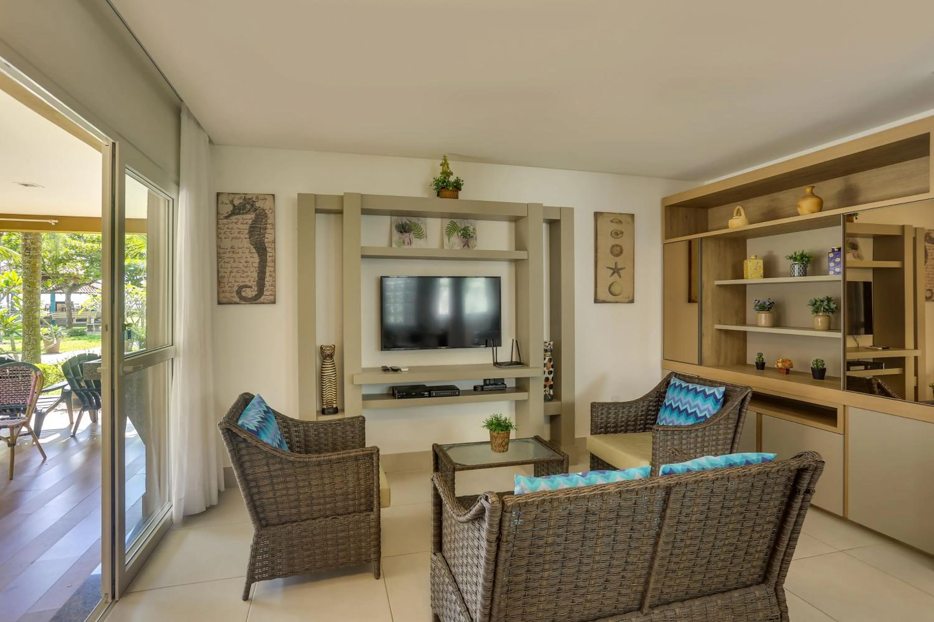 Living room in Villas Jurerê Residences