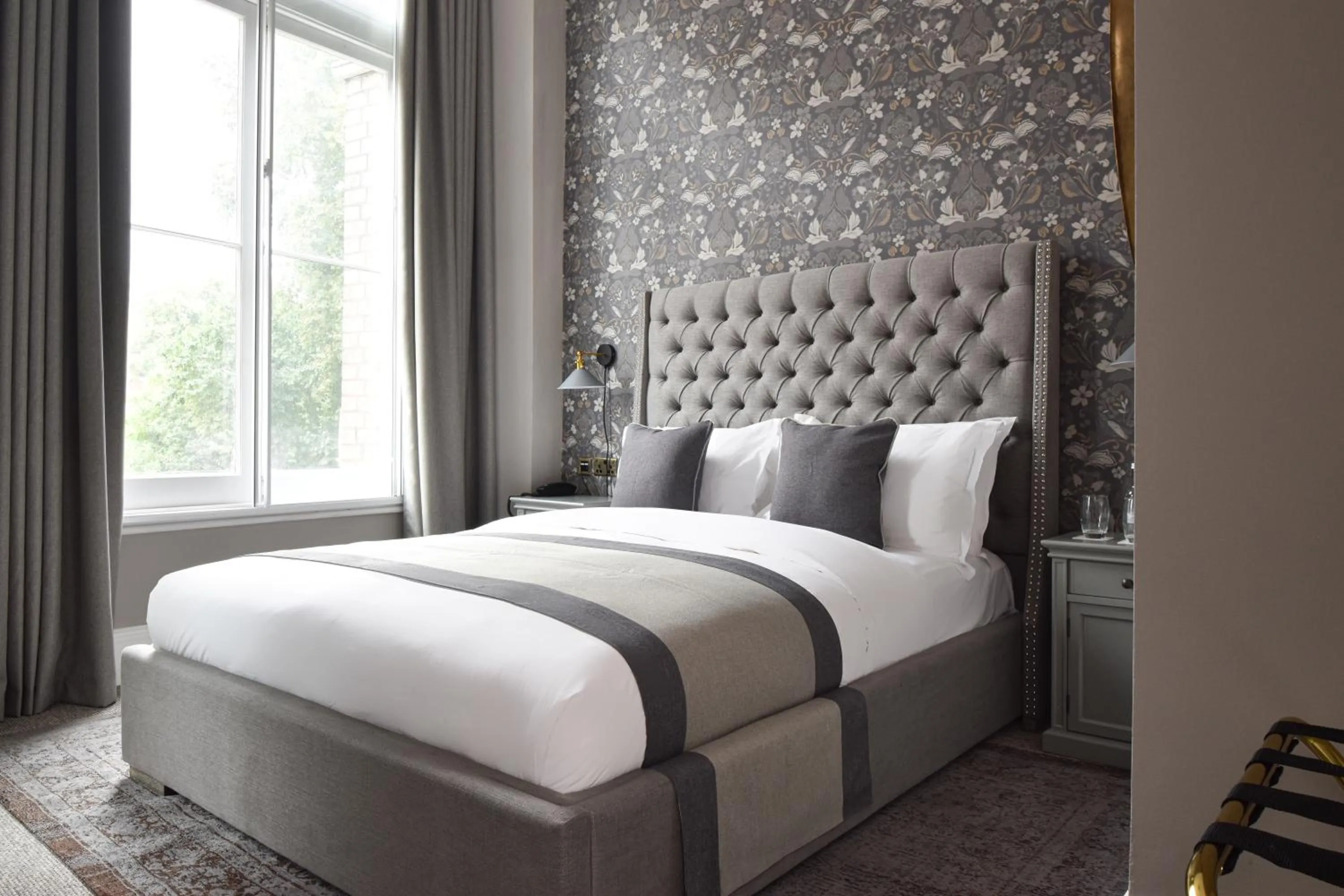 View (from property/room), Bed in Yorkshire Grey Pub & Rooms