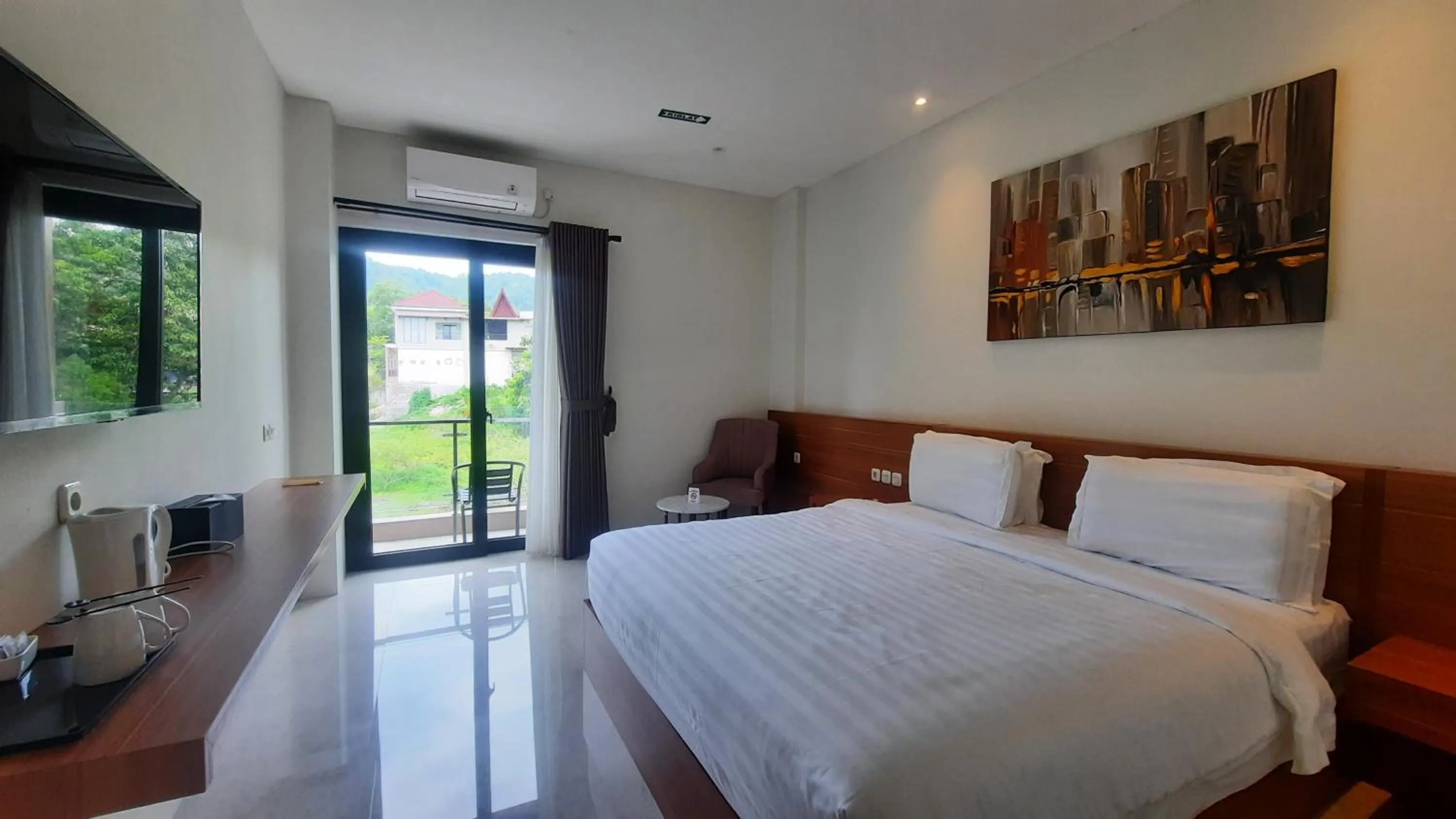 Bed in Gemma Hotel Balige