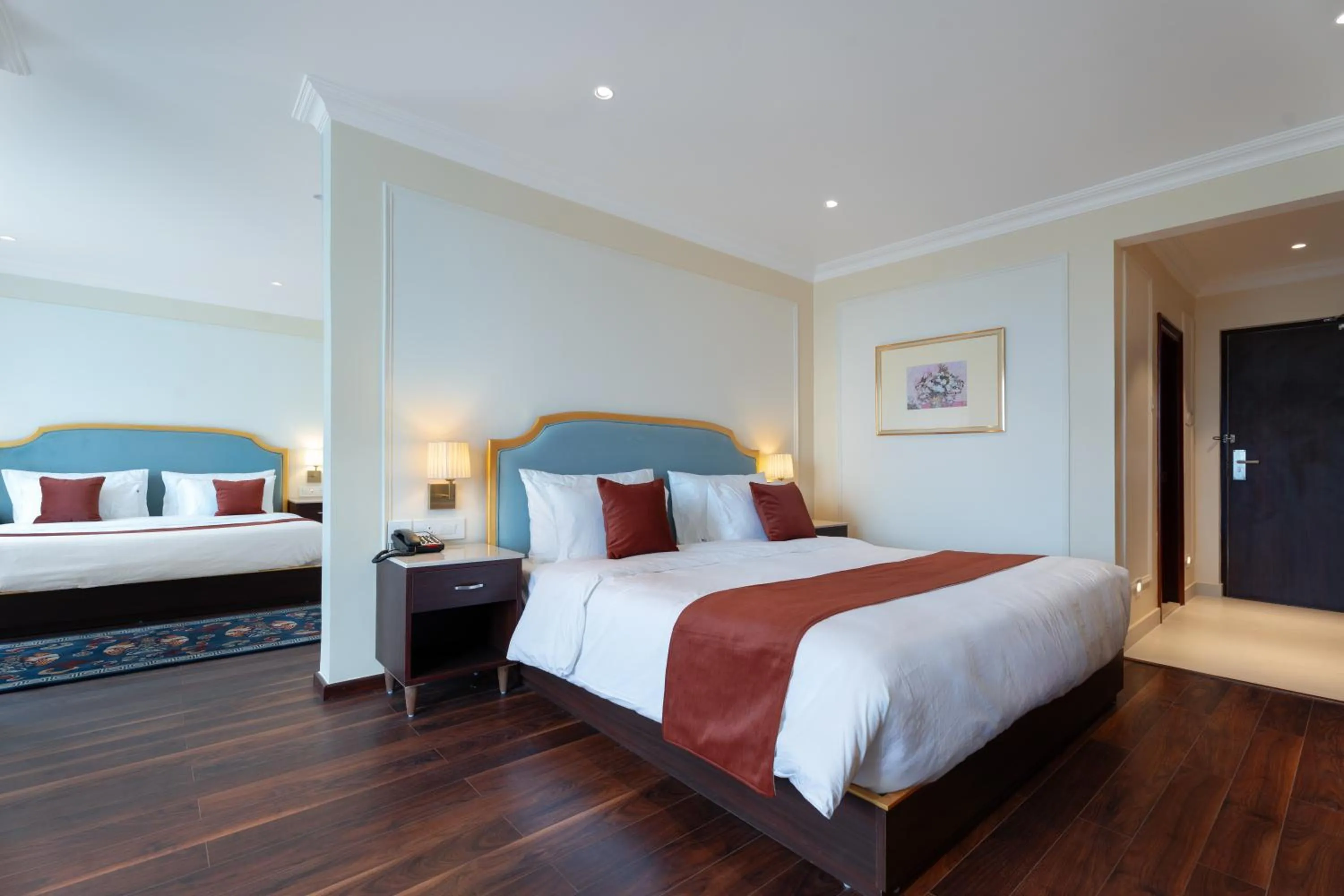 Bed in Preisha Hotel and Resorts