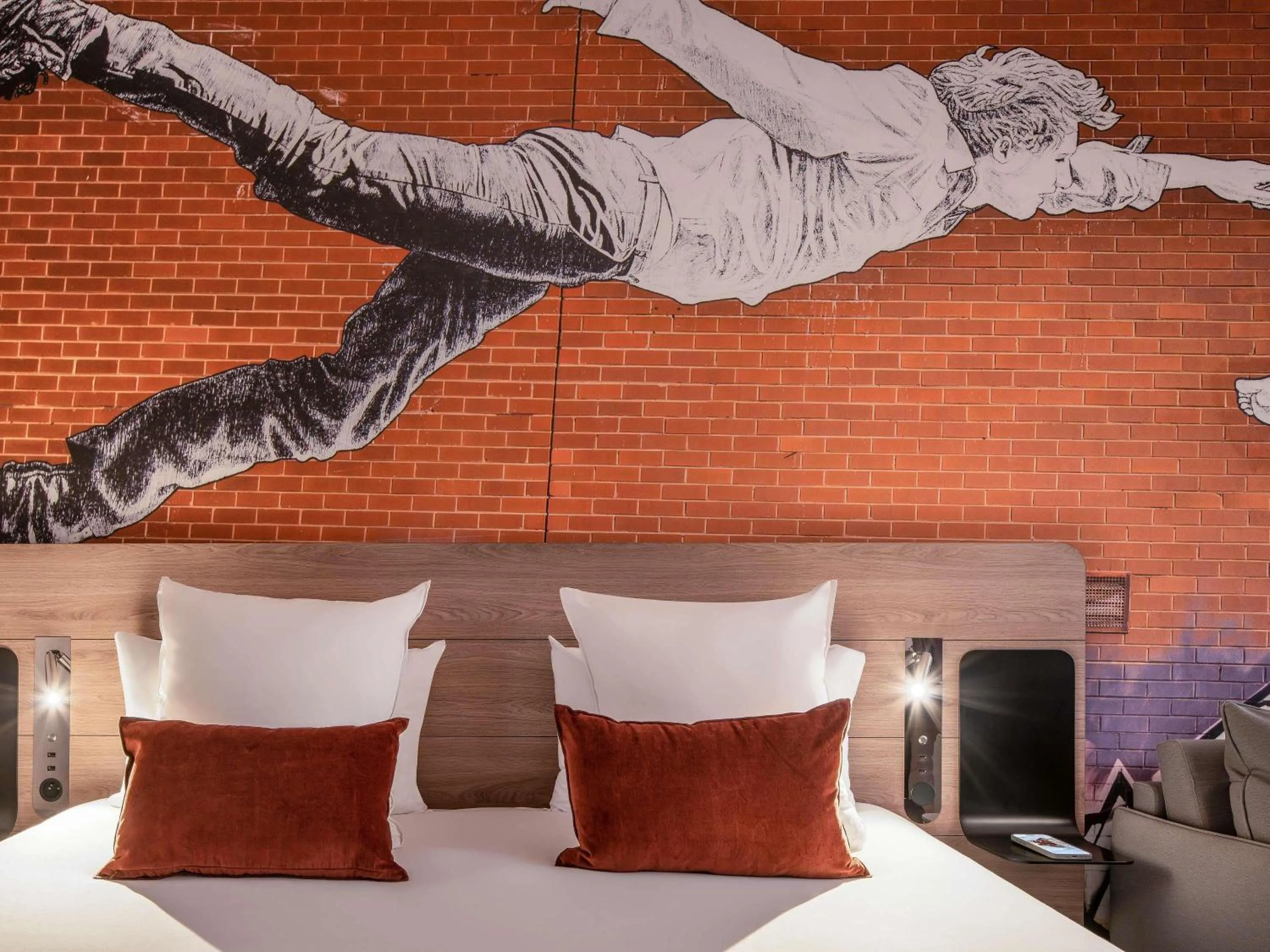 Bedroom, Bed in Novotel Paris La Défense Nanterre