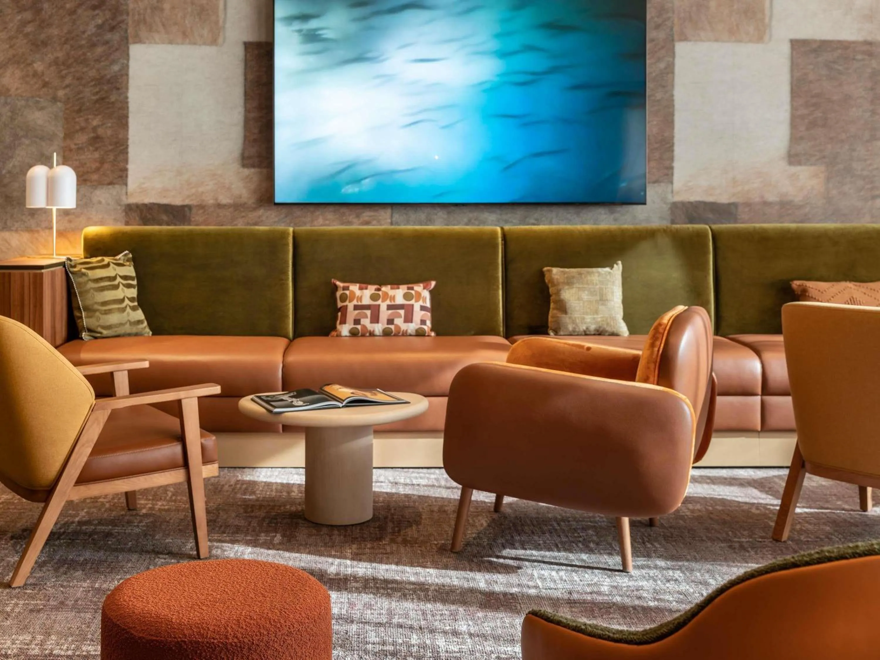 Lounge or bar in Novotel Paris La Défense Nanterre