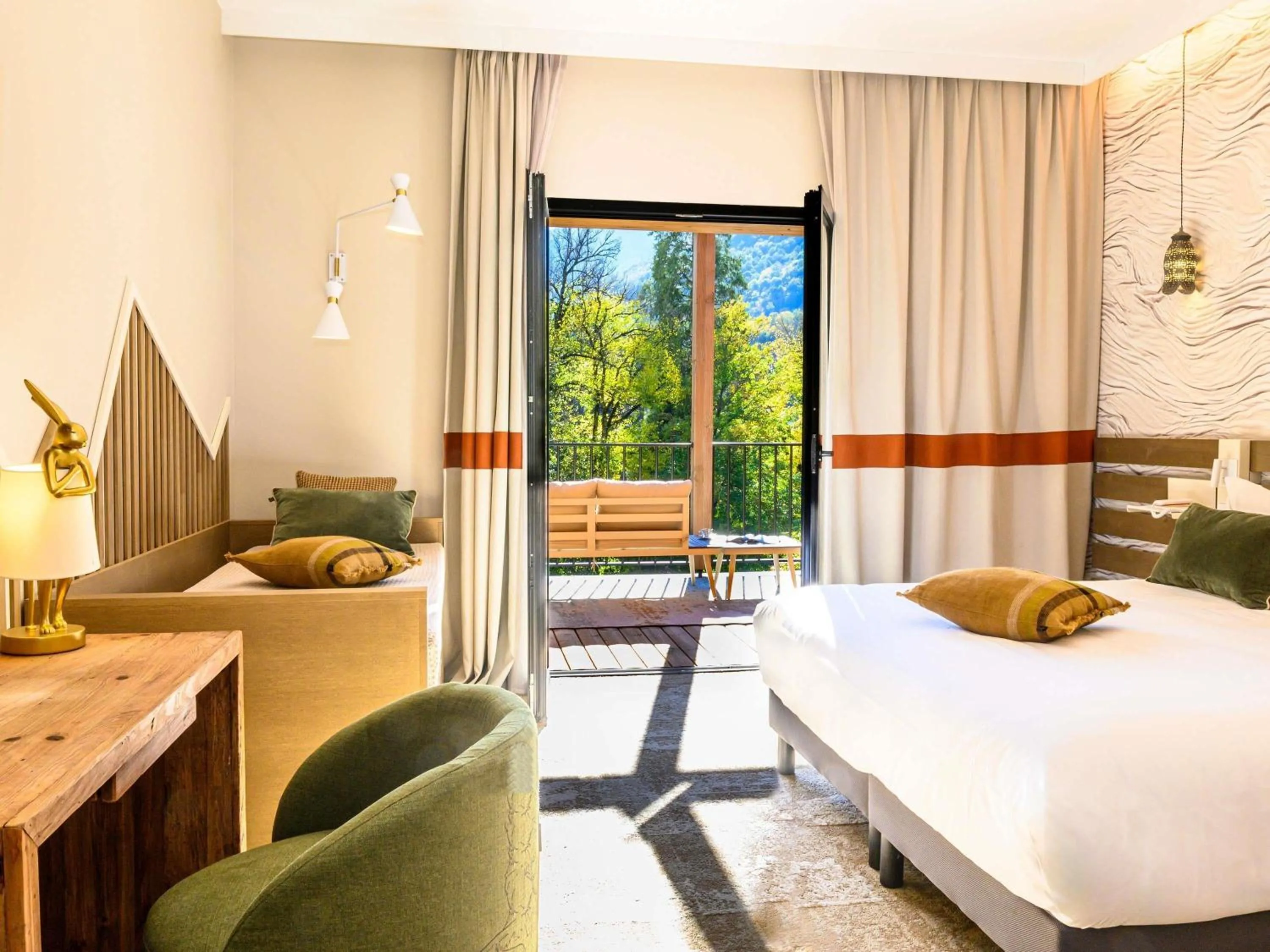Bedroom, Bed in Mercure Ax Les Thermes