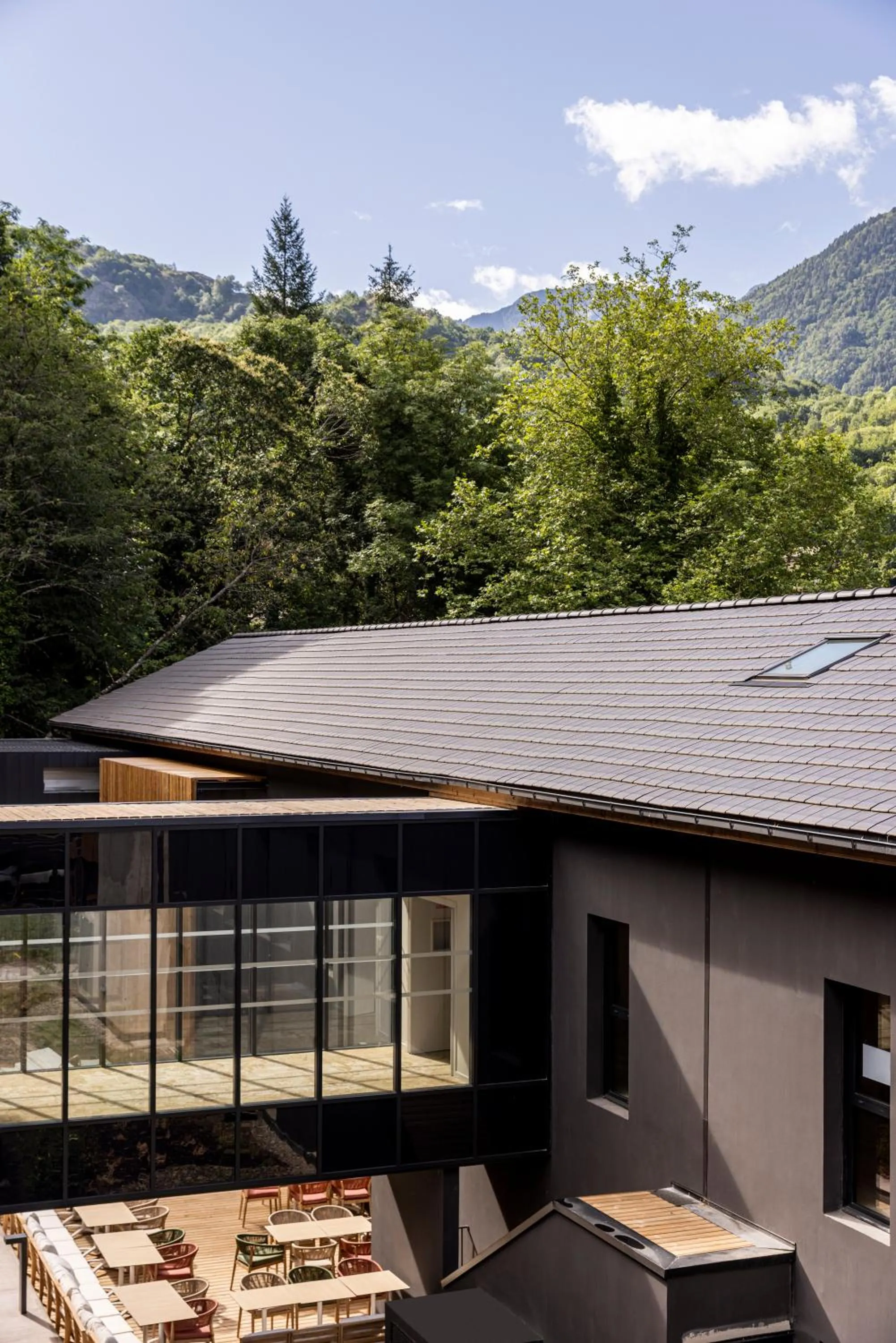 View (from property/room) in Mercure Ax Les Thermes