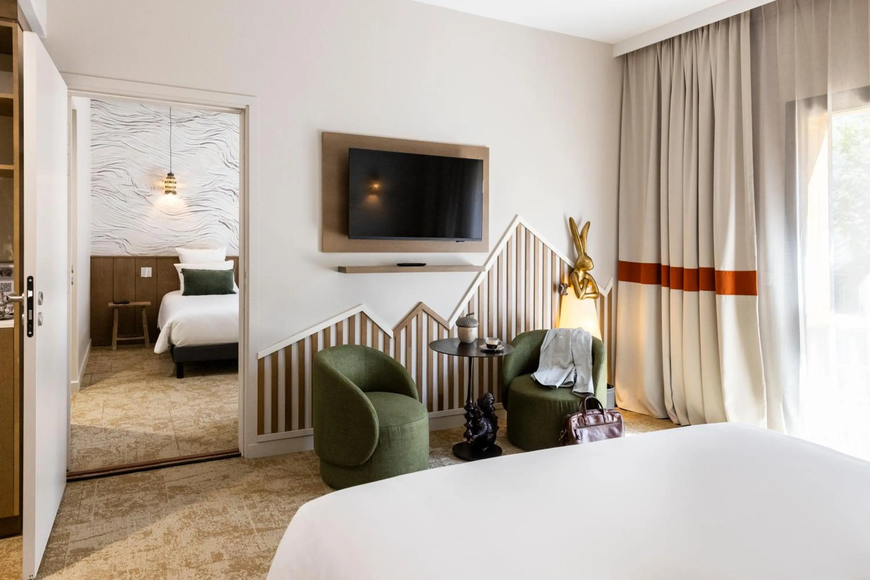 Bed in Mercure Ax Les Thermes